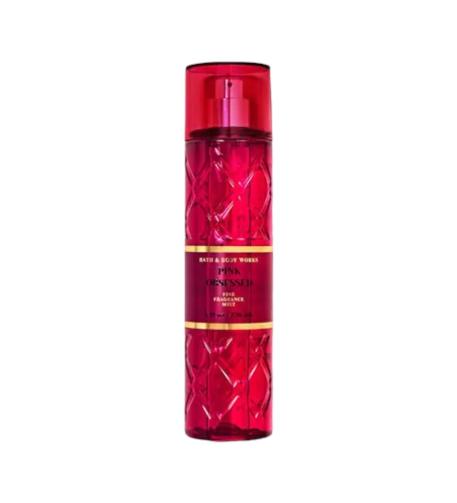 Bath & Body Works Fine Fragrance Body Spray Mist 8 oz (Pink Obsessed) Pink Obsessed 8 Fl Oz (Pack of 1)