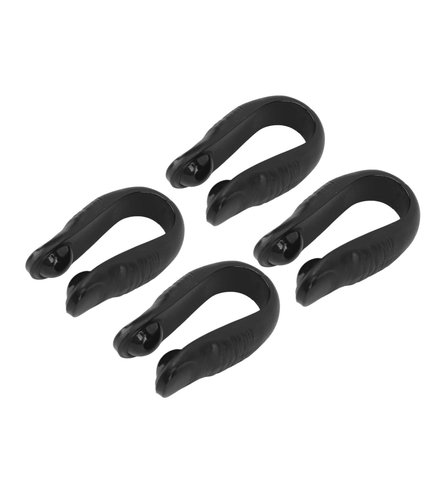 4x Hand Pressure Point Clip - Portable Migraine Relief Trigger Point Massage Tool (Black) | Universal Activation - Buy Online on GoSupps.com