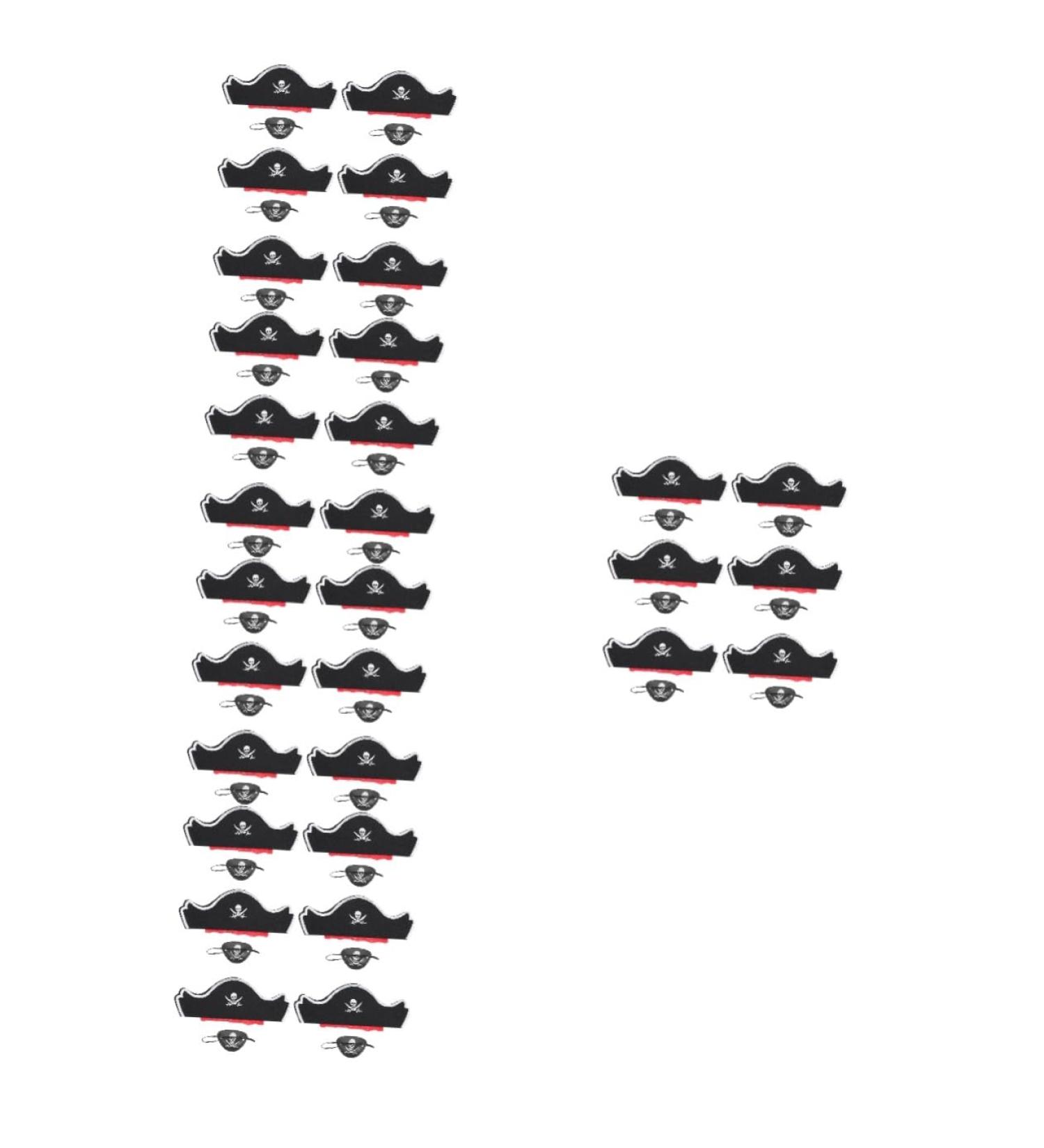 FRCOLOR 30 Sets Pirate Hair Blindfold Halloween Pirate Hats Cosplay Pirate Hats Pirate Outfit Pirate Cosplay Costume Pirate Dress Accessories Pirate Costume Pirate Hats for Party Cloth - Buy Online on GoSupps.com