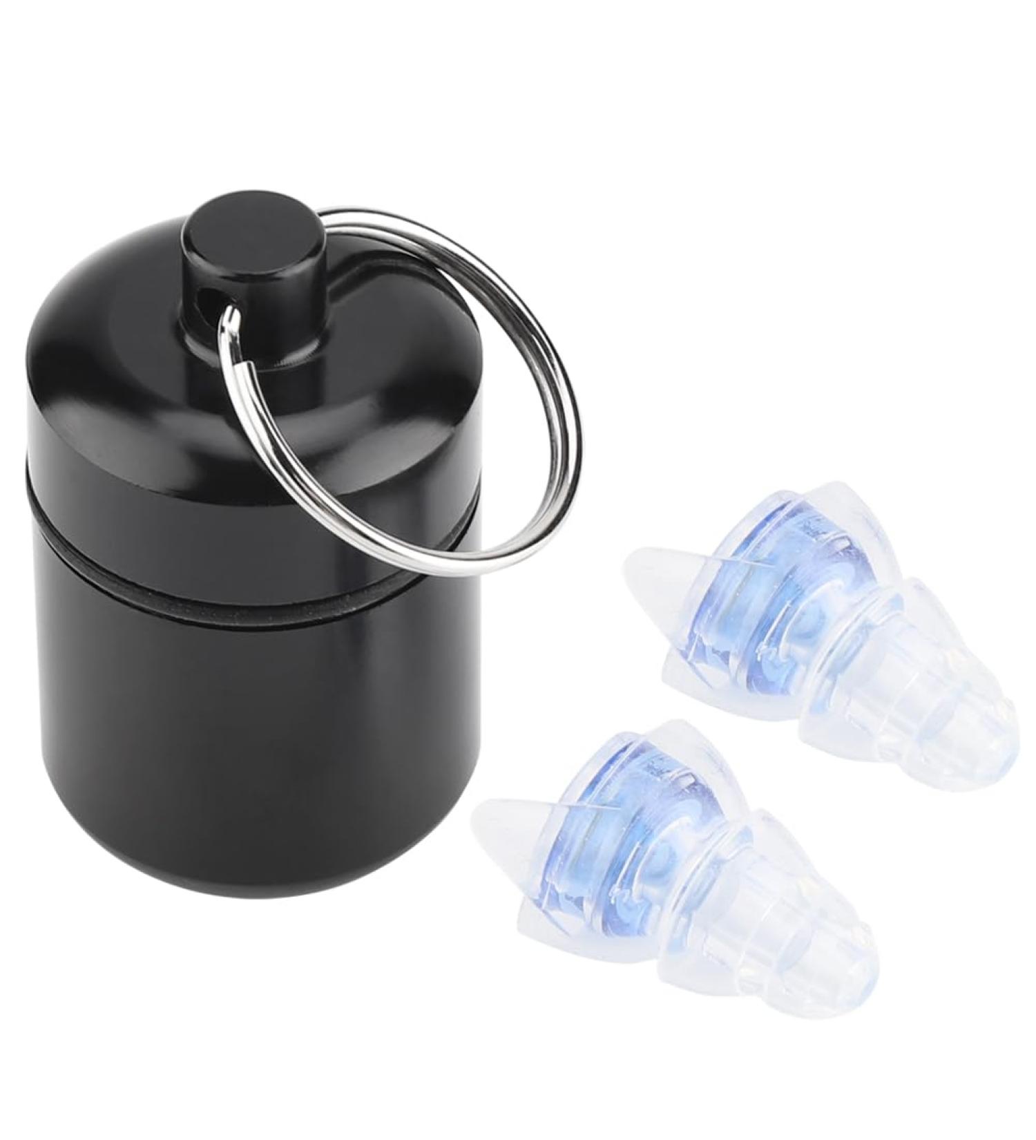 High Fidelity Concert Ear Plugs | 27dB Noise Reduction for Musicians & Festivals | Anti-Noise Earplugs (Blue - Buy Online on GoSupps.com