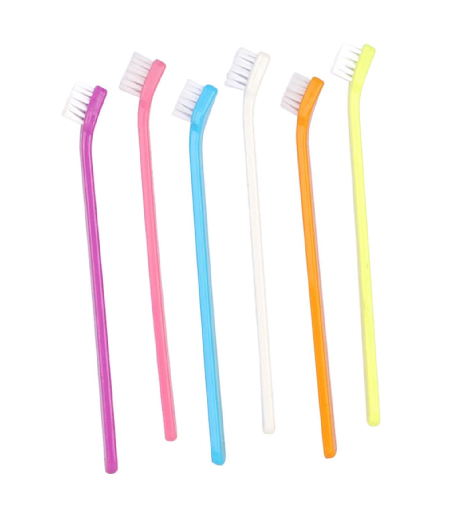 FOMIYES 6pcs Dog Toothbrushes Dog Oral Cleaning Toothbrush Dog Supply Pet Supplies Puppy Toothpaste The Cat - Buy Online on GoSupps.com