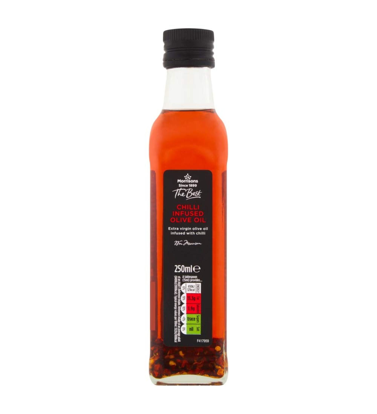 Morrisons The Best Chilli Infused Olive Oil 250 ml x 6