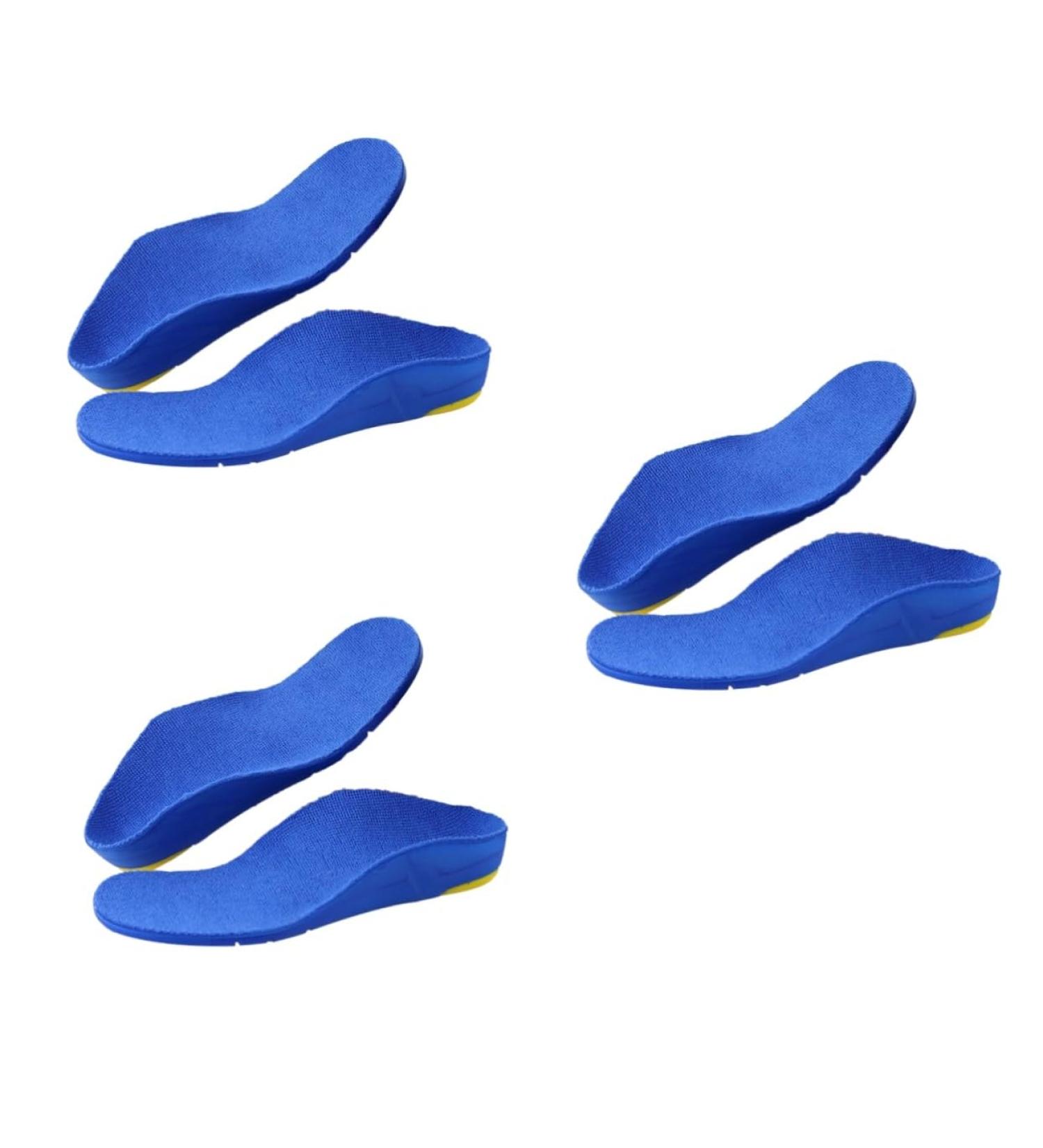 NOLITOY Kids Sports Insoles - 3 Pairs Arch Support & Breathable Cushion Pads for Foot Comfort & Corrective Support - Buy Online on GoSupps.com