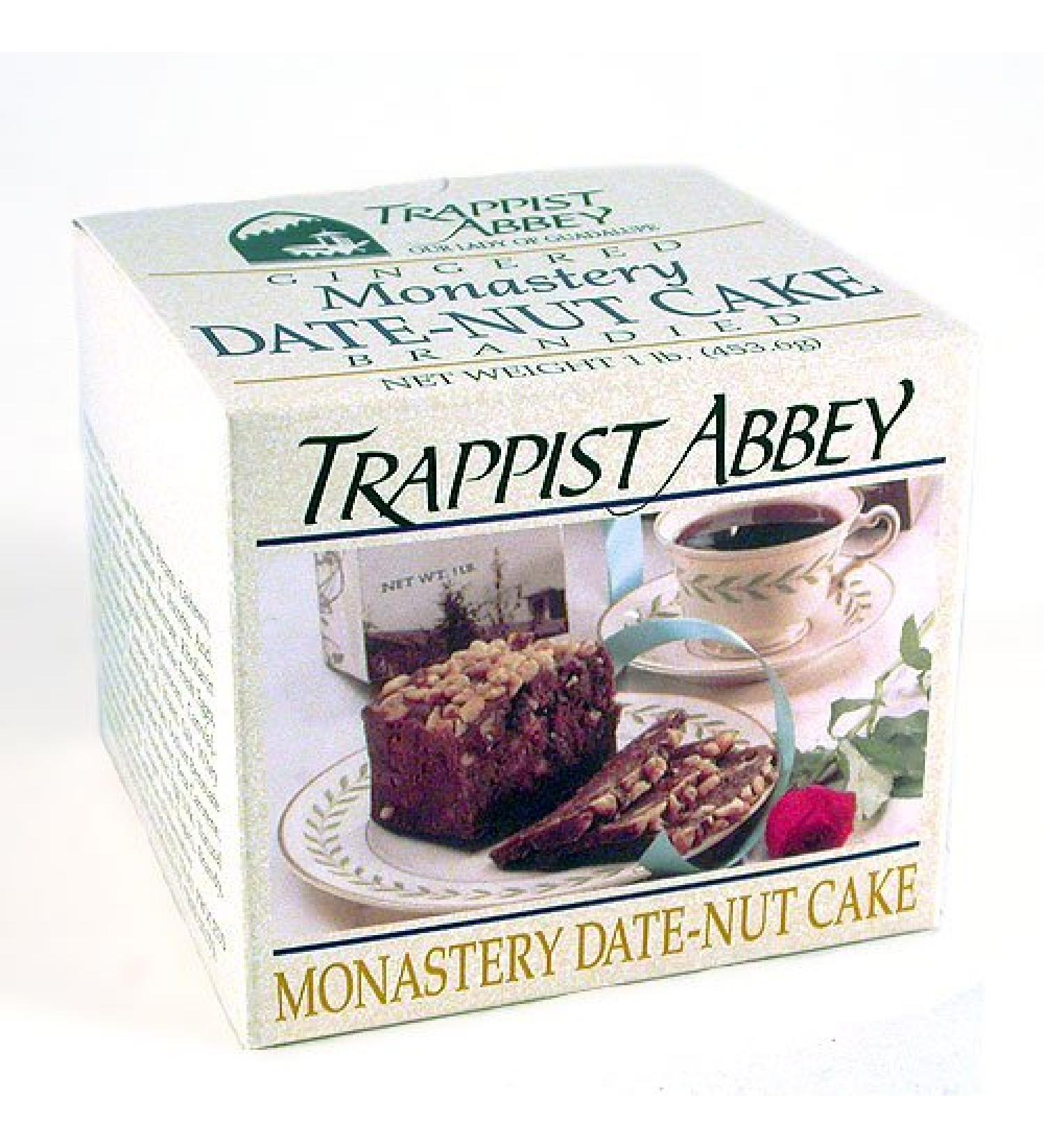 Date-Nut Cake: Trappist Abbey Monastery 1lb
