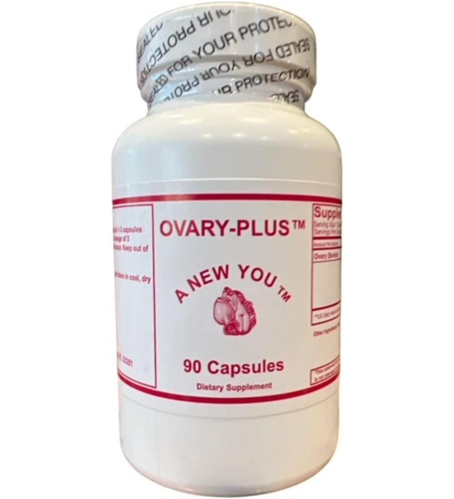 Ovary Plus Feminizing Pills for Crossdressing Transgender Pure Bovine Ovary Glandular 90 Capsules - Buy Online on GoSupps.com