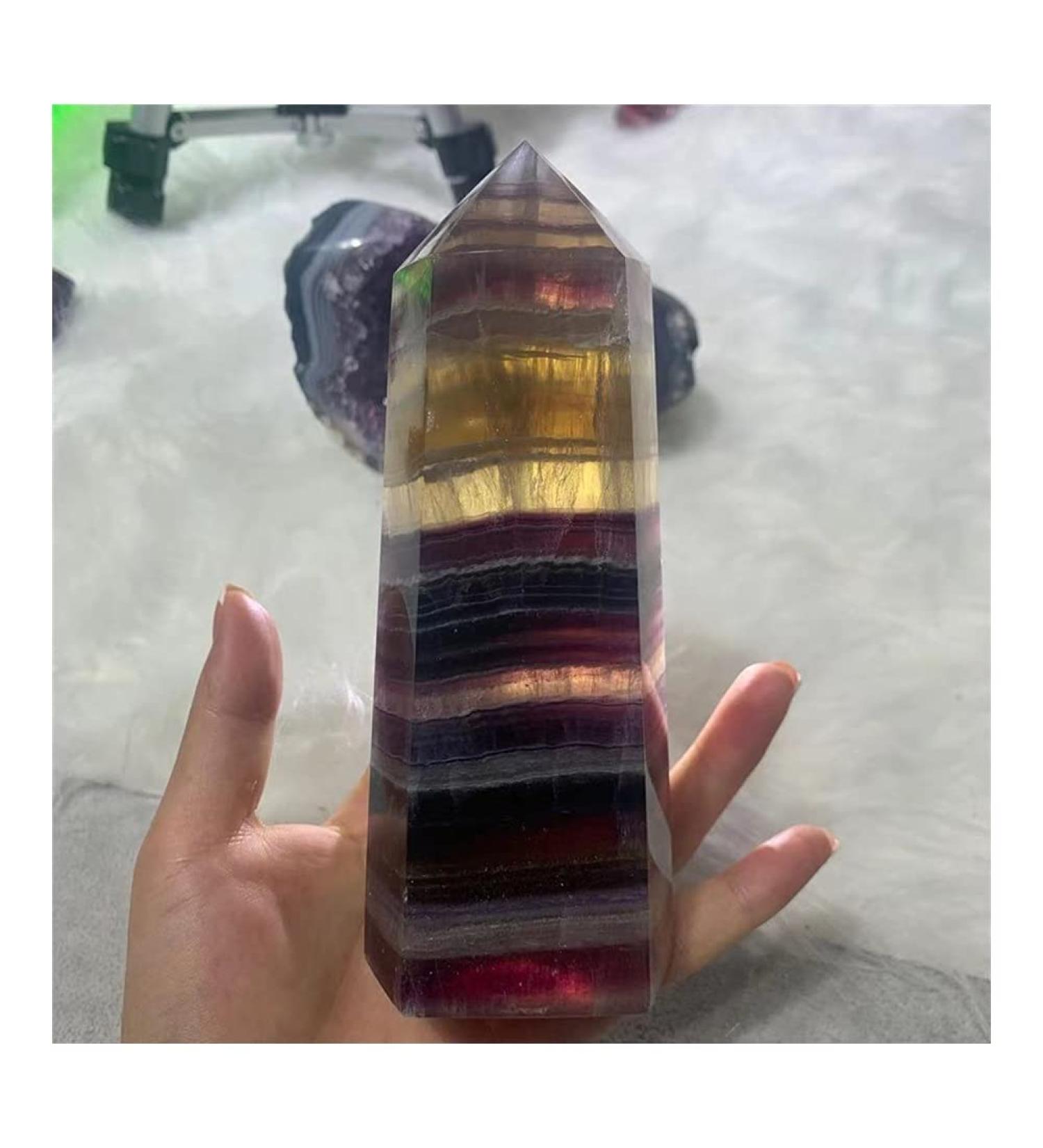 Natural Crystal Rough Stone Natural Stones Crystal Purple Quartz Obelisk Natural Stone Stone Ore Home Decoration - Buy Online on GoSupps.com