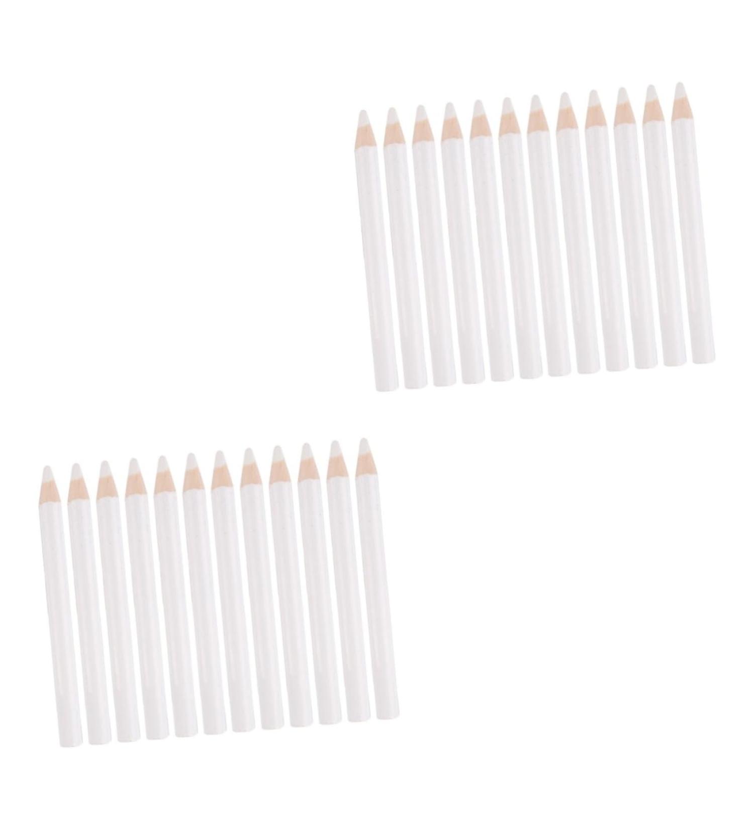 DOITOOL 48 Pcs Nail Point Drill Pencil Nail Dotting Pen Gems Picking Pen Nail Art Gems Diy Nail Art Gems Picker Pen Wax Pencil Nail Point Pen Crayons White Nail Sticker Drill Manicure Wood - Buy Online on GoSupps.com