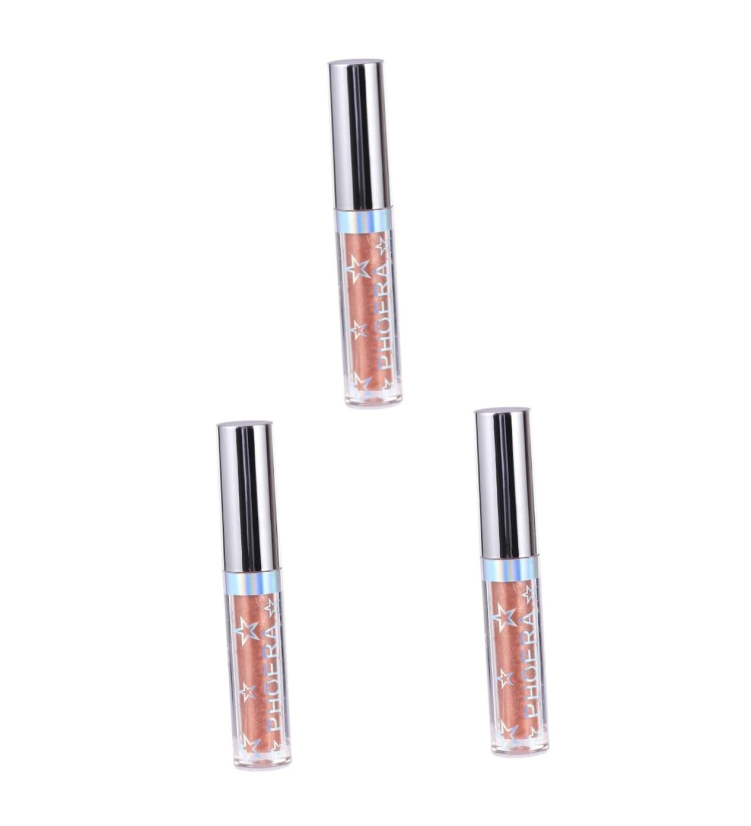 Beavorty Makeup Eyeshadow 3pcs liquid eye liner color eyeliner glitter liquid eyeliners glow eye powder eye shadow Pearlescent - Buy Online on GoSupps.com