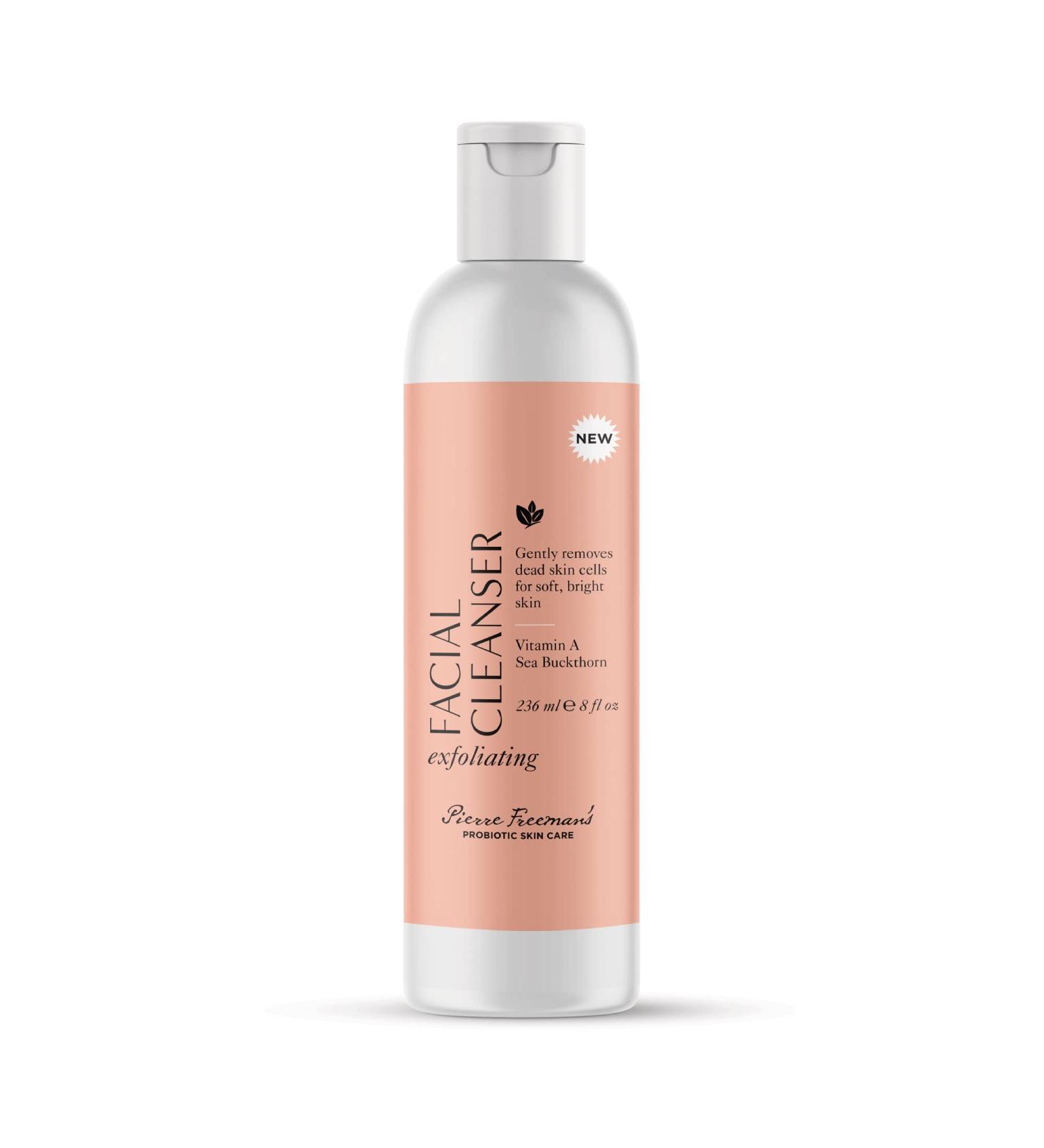 Pierre Freeman ProBiotic Exfoliating Facial Cleanser with Vitamin A & Sea Buckthorn - 8 oz | Best International Shipping - Buy Online on GoSupps.com