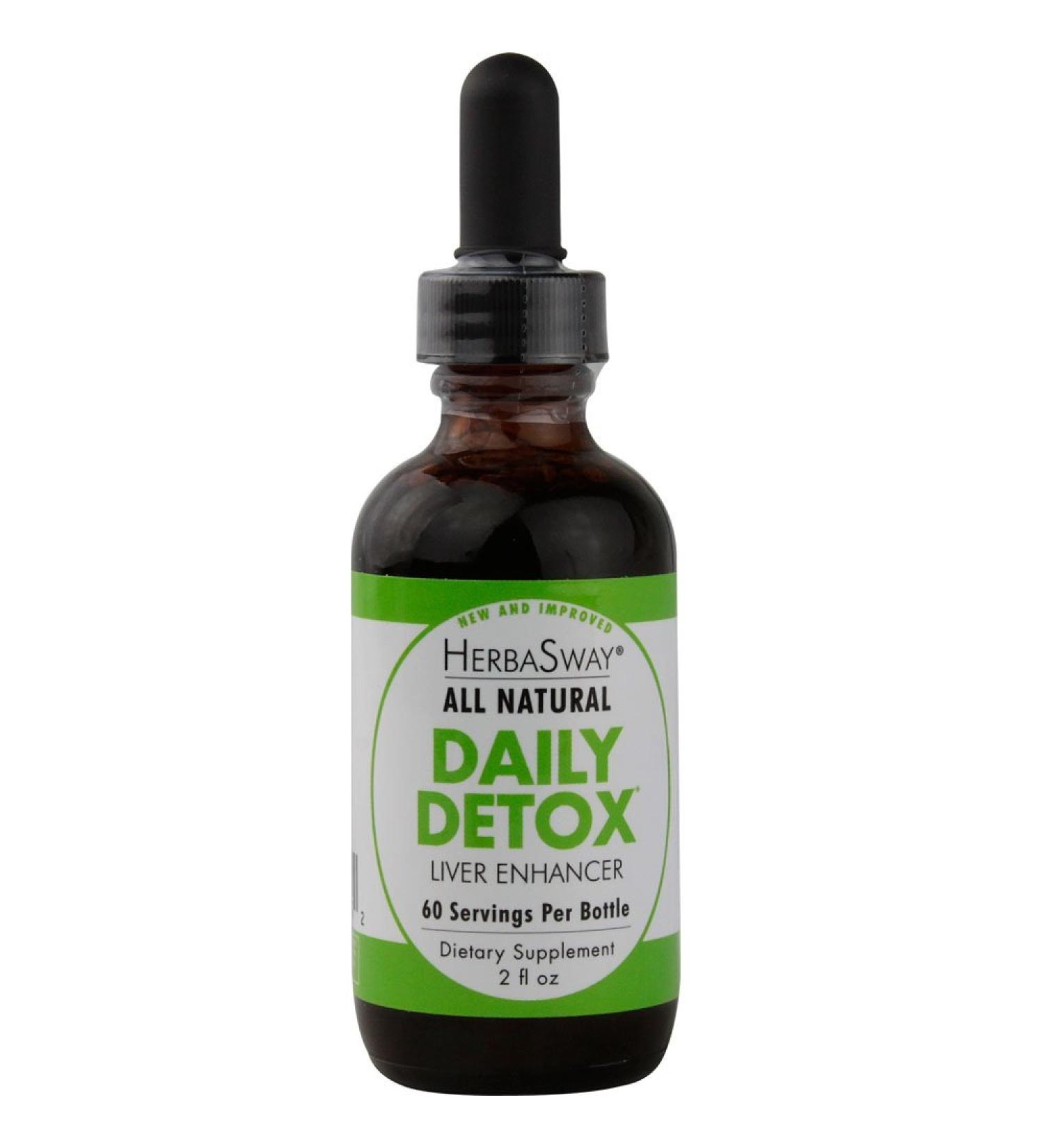 HerbaSway Daily Detox Liver Enhancer 2 Fluid Ounce (Pack of 3)