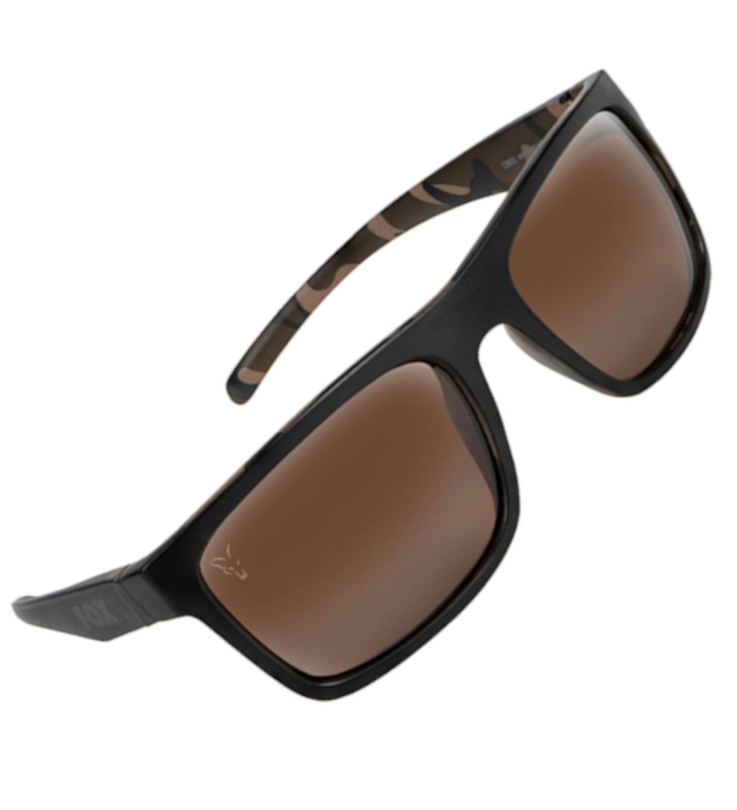 Fox Avius Black/Camo Brown Lense - Polarized glasses glasses for carp fishing fishing glasses