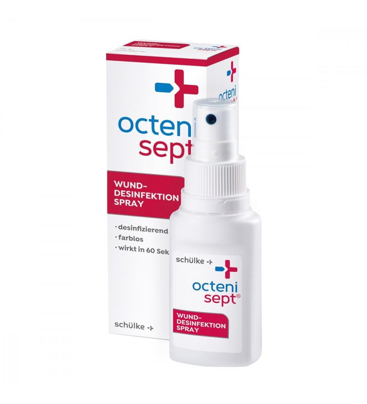 Sch lke Octenisept Wound Disinfection | Effective Antiseptic Spray for International Shipping - Buy Online on GoSupps.com