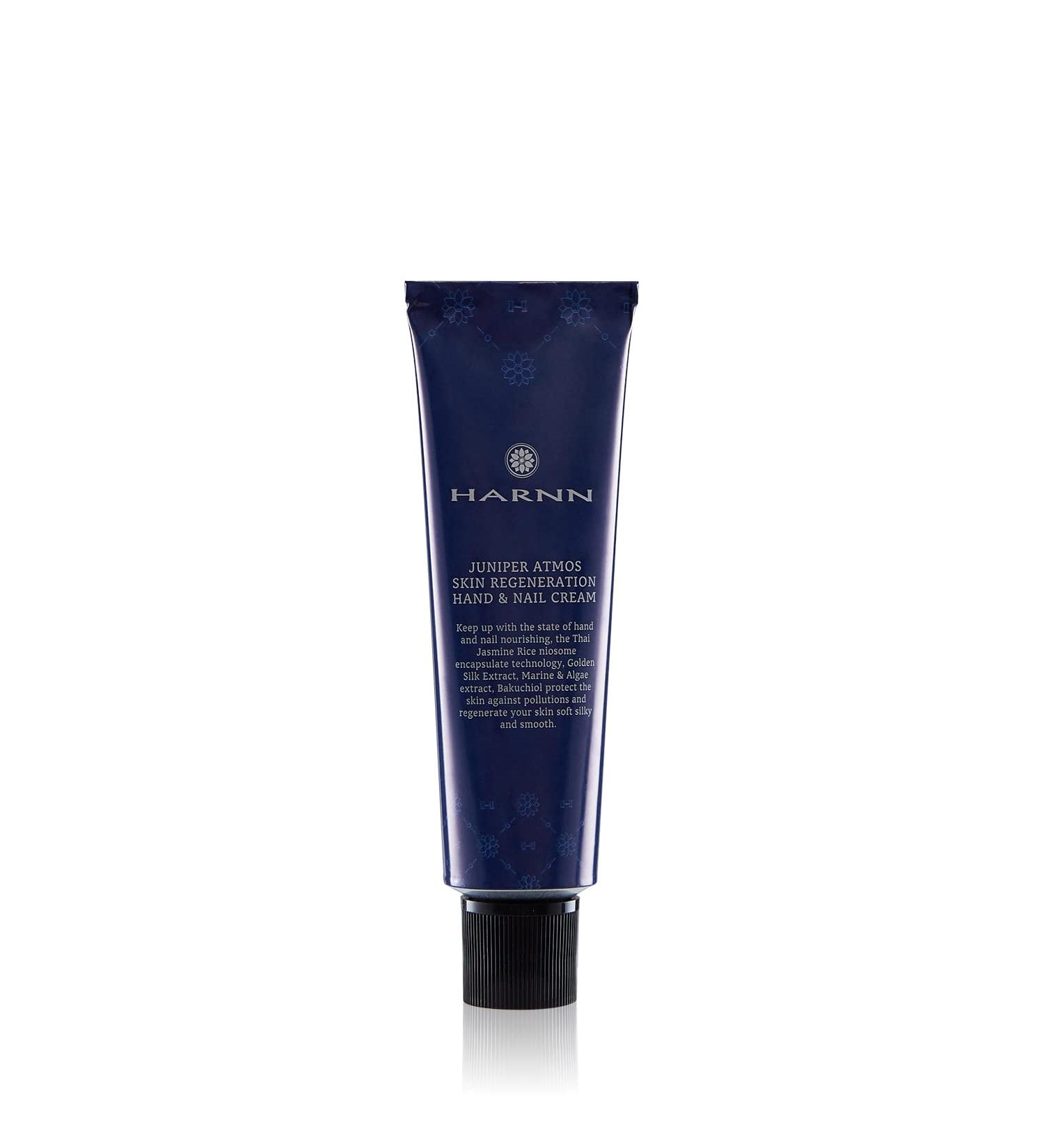 Therapeutic Hand & Nail Cream - Harnn Juniper Atmos I with Vegetable Retinol Hyaluron Astaxanthin & Plankton for Skin Issues & Damaged Nails - 50g - Buy Online on GoSupps.com