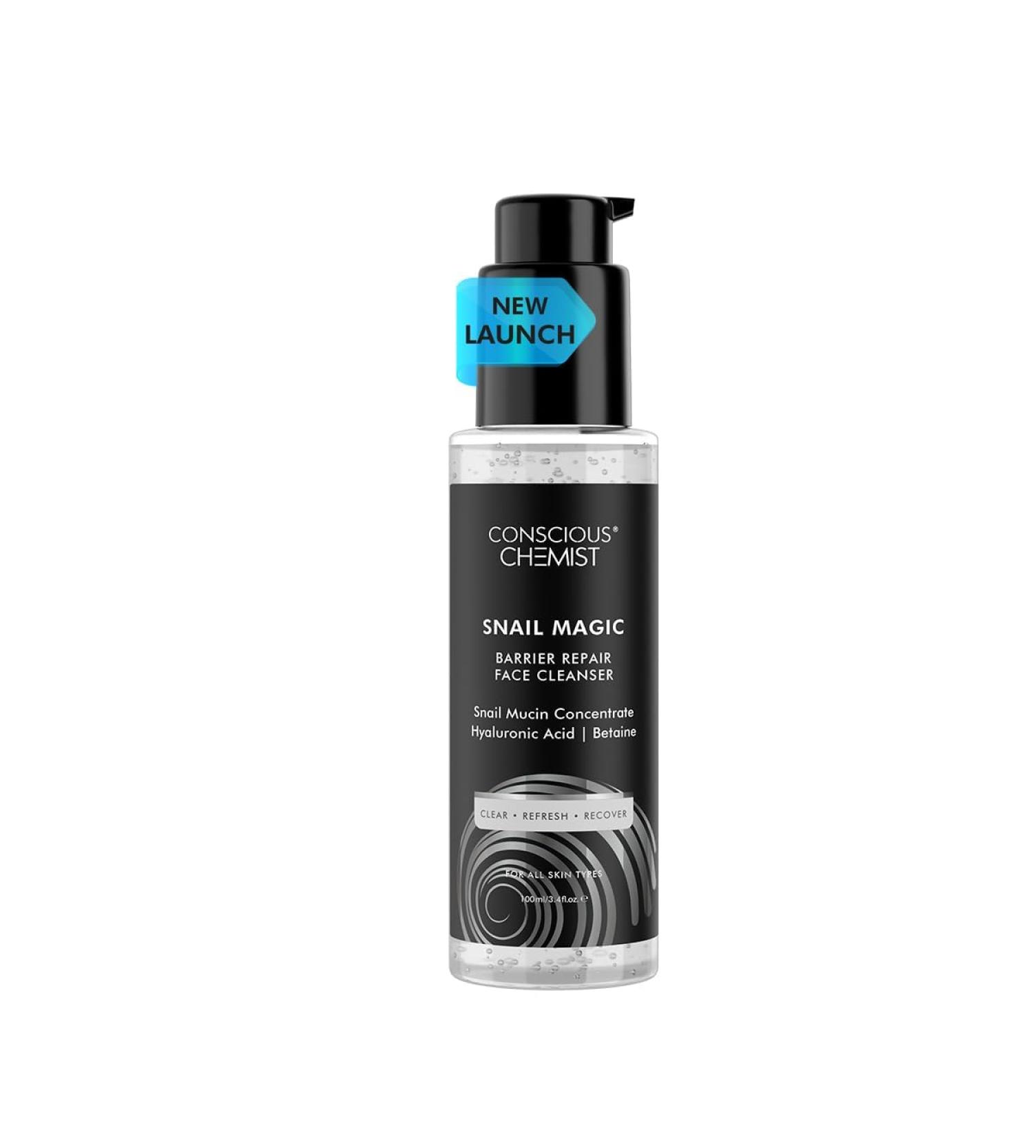 Snail Magic Cleanser - Low pH Gel Face Cleanser with Snail Mucin Betaine & Pine Bark Extract - 100ml | Gentle Daily Cleanser for All Skin Types | International Shipping - Buy Online on GoSupps.com