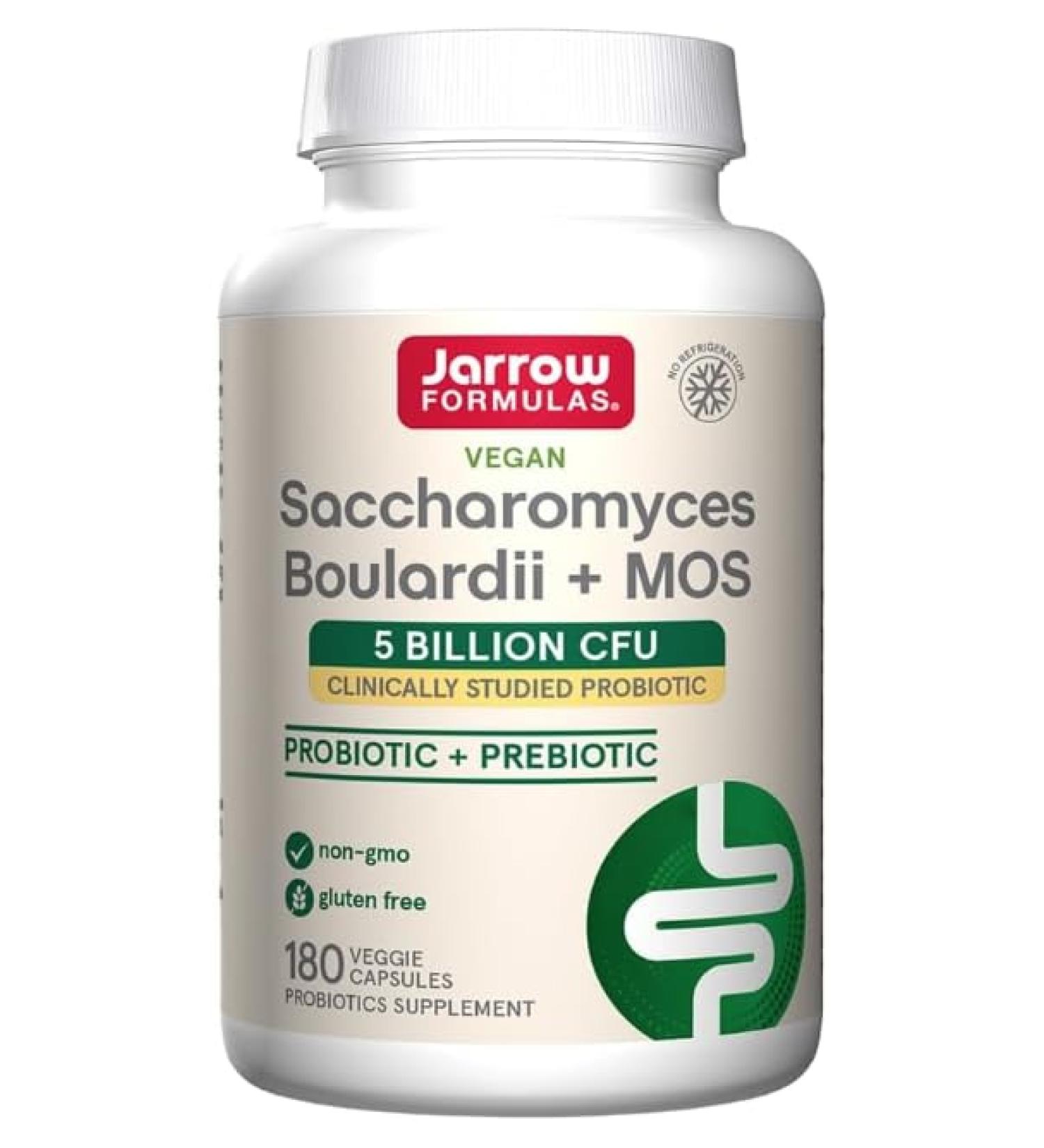 Bloomingdale IL 60108 Saccharomyces Boulardii Probiotics MOS 5 Billion CFU Probiotic 180 Veggie Capsules - Buy Online on GoSupps.com