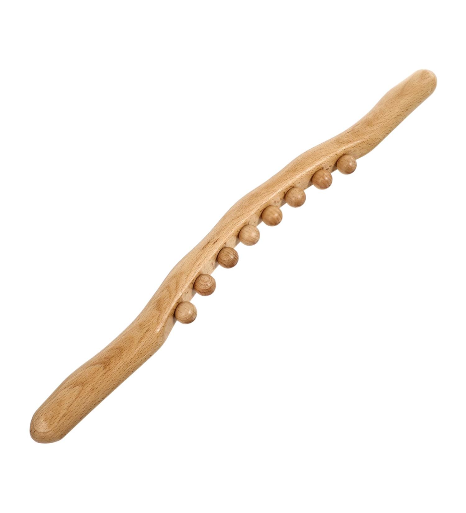 Gleavi 1stk SHA Apparatus - Wooden Back Massage Device for Tendon Pulling & Trigger Point Relief | Portable Muscle Soreness Roller - Buy Online on GoSupps.com