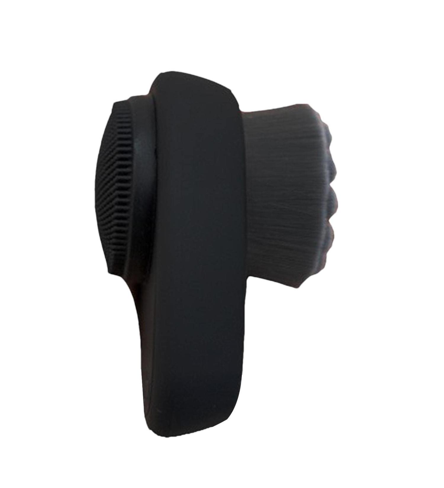 Face Brush - Soft Smooth Face Exfoliator Tool Reusable 2 in 1 Pore Cleansing Tool with Lid Blackheads Dirt Grease for Autumn Winter Dry Skin - Buy Online on GoSupps.com