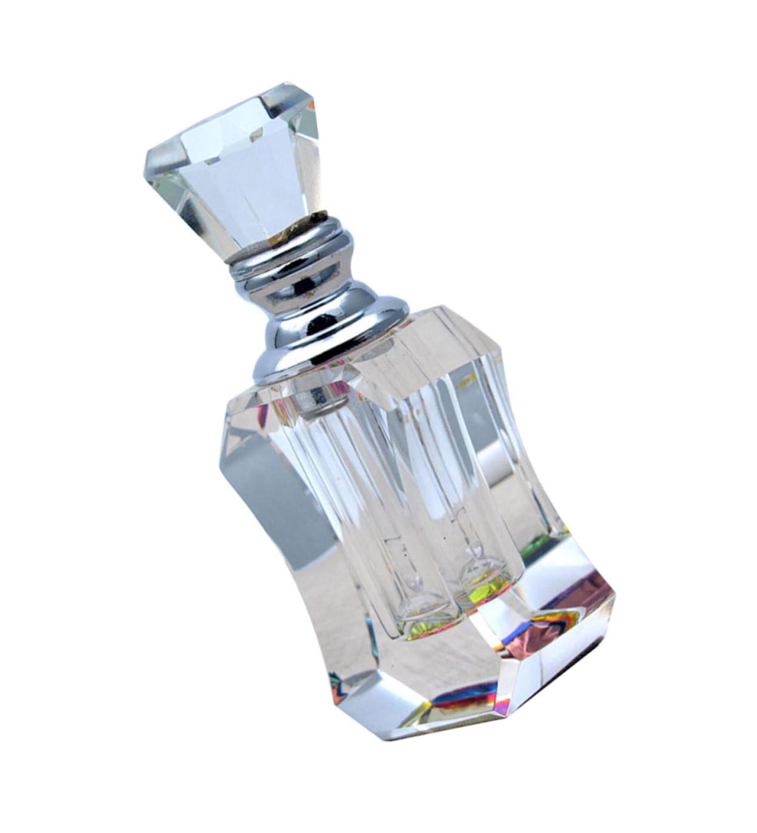 SOLUSTRE Perfume Bottle Hair Scrunchie Chiffon Mini Empty Dropper Bottle Glass Essential Oil Dispenser Perfume Vial Small Perfume Dropper Bottle Glass Dropper Bottle Glass Bottle Crystal - Buy Online on GoSupps.com