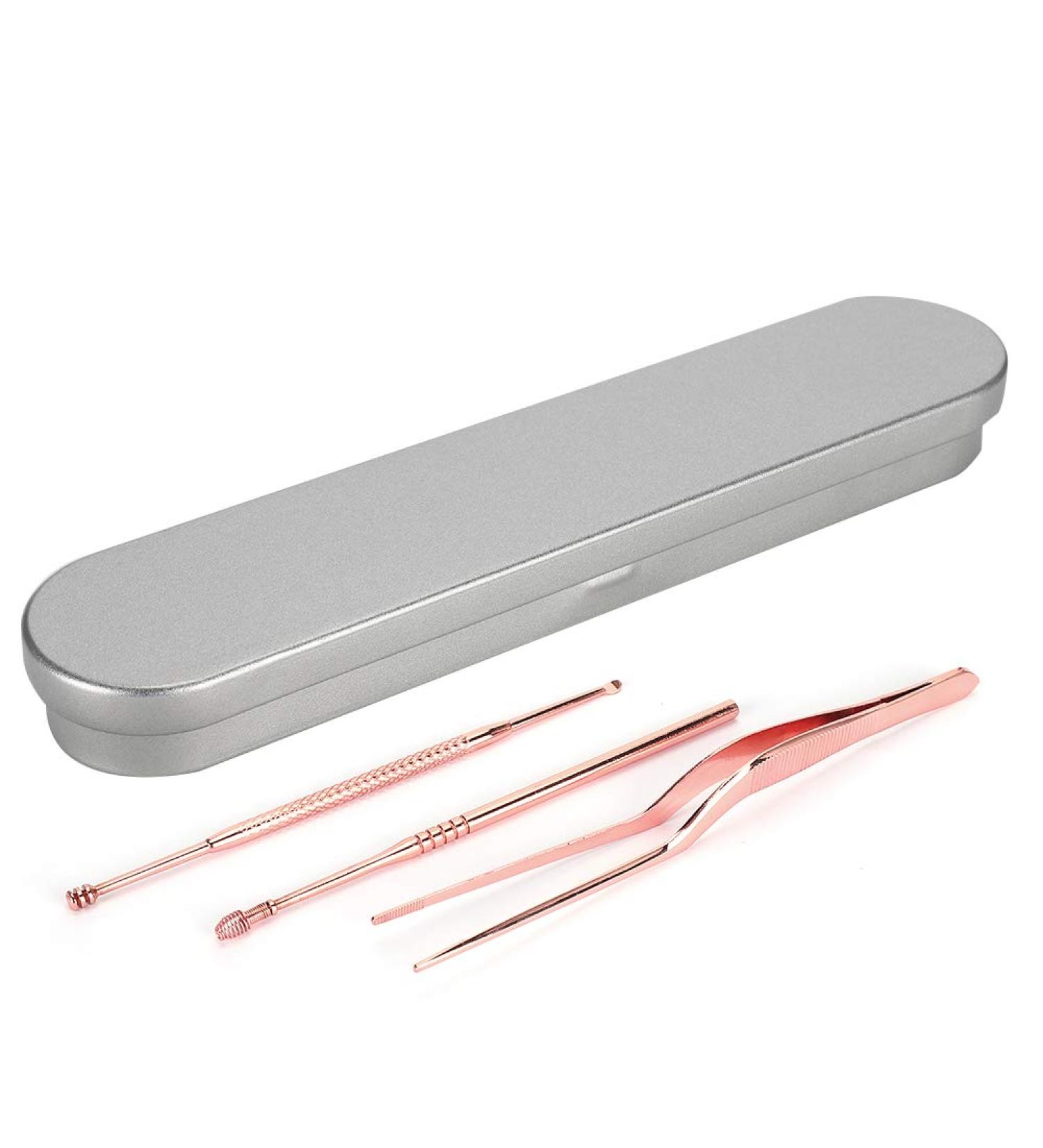 Stainless Steel Ear Wax Remover | Easy Home Ear Cleaning Tool - Buy Online on GoSupps.com