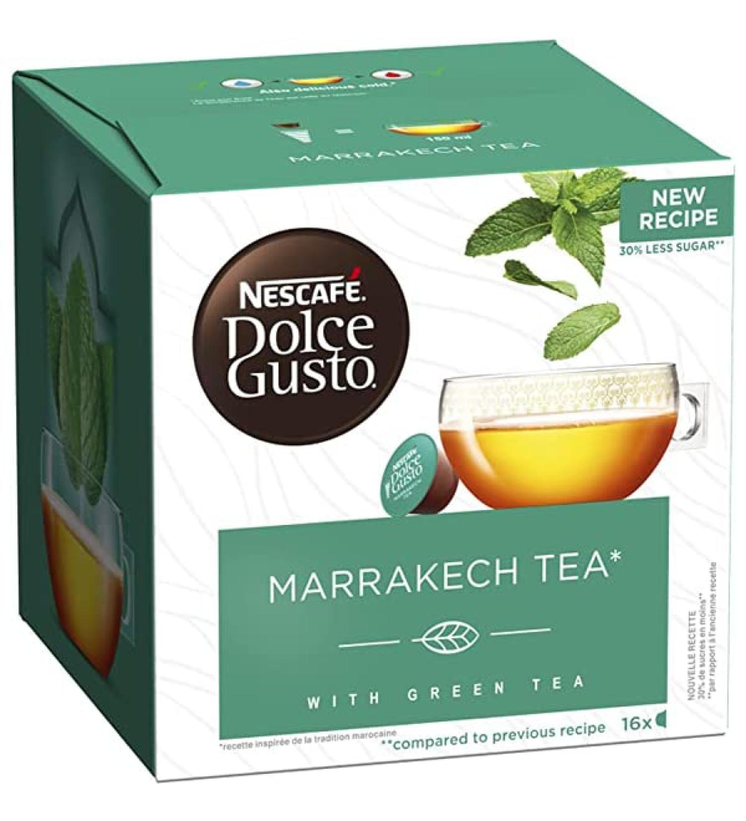 Pas de Marque No Brand Box of 16 DOLCEGUSTO MARRAKECH TEA Pods