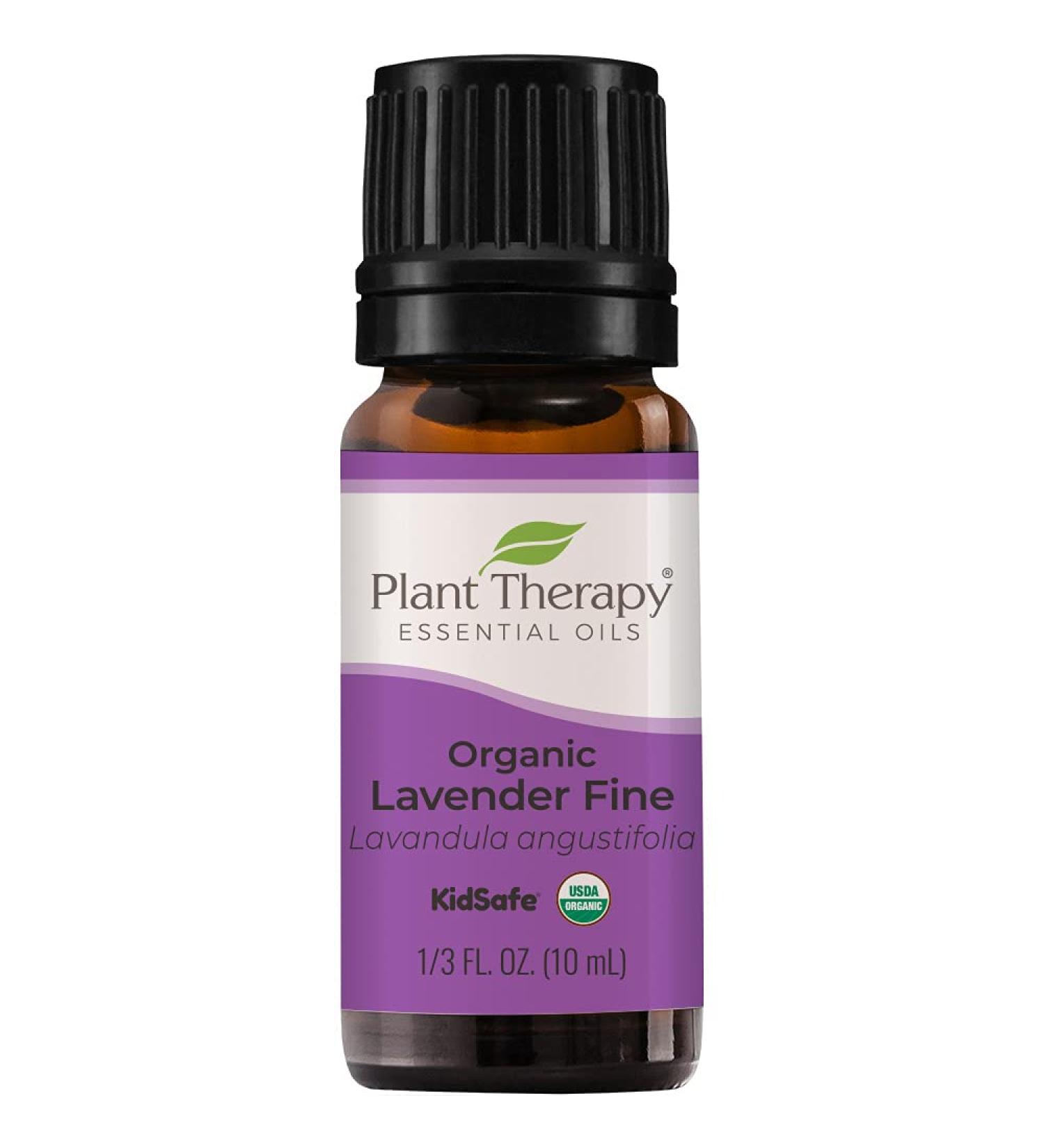 Organic Lavender Essential Oil 10 mL - 100% Pure USDA Certified Therapeutic Grade - Plant Therapy - Buy Online on GoSupps.com