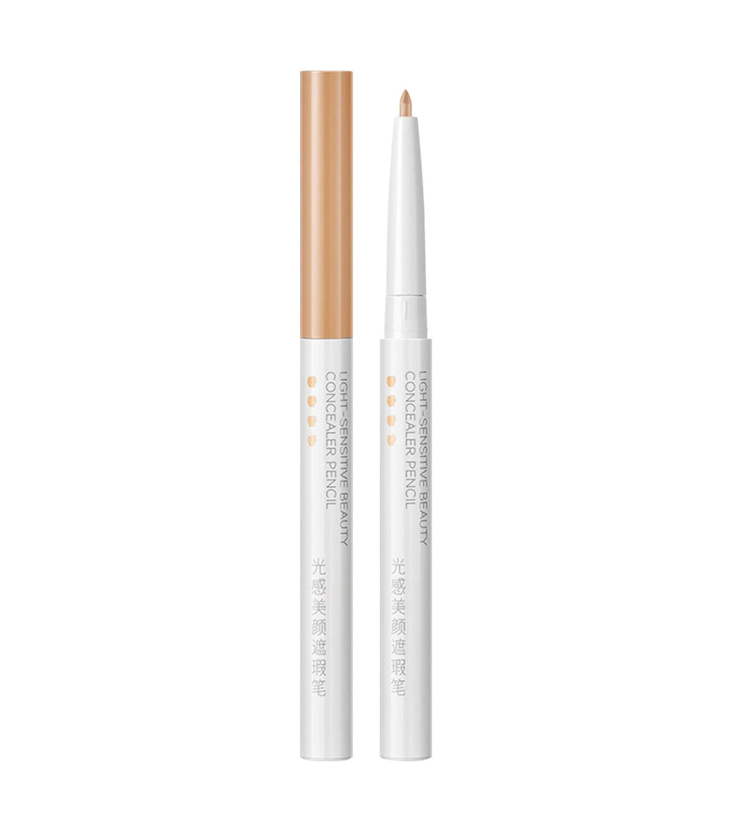Light Sensing Concealer Pen Eyebrow Concealer Eyelid Down To Lying Silkworm Pen Giant Concealer Tear Ditch Dark Circle Concealer Girl Foundation (A One Size) One Size A