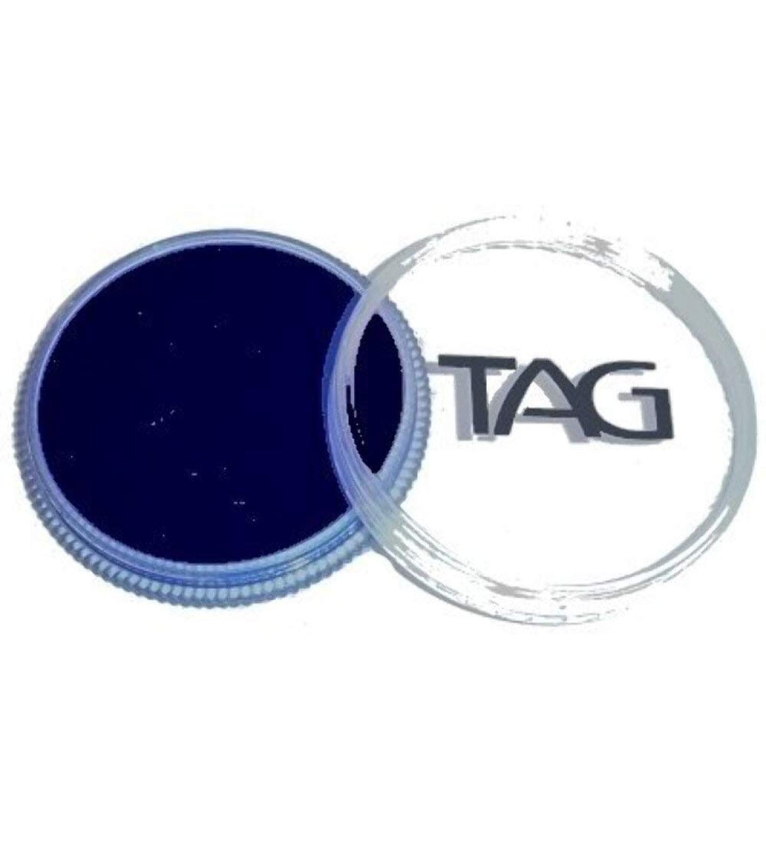 32g TAG Professional Dark Blue Face Paint - Premium Quality Body Paint for Events & Festivals - Buy Online on GoSupps.com