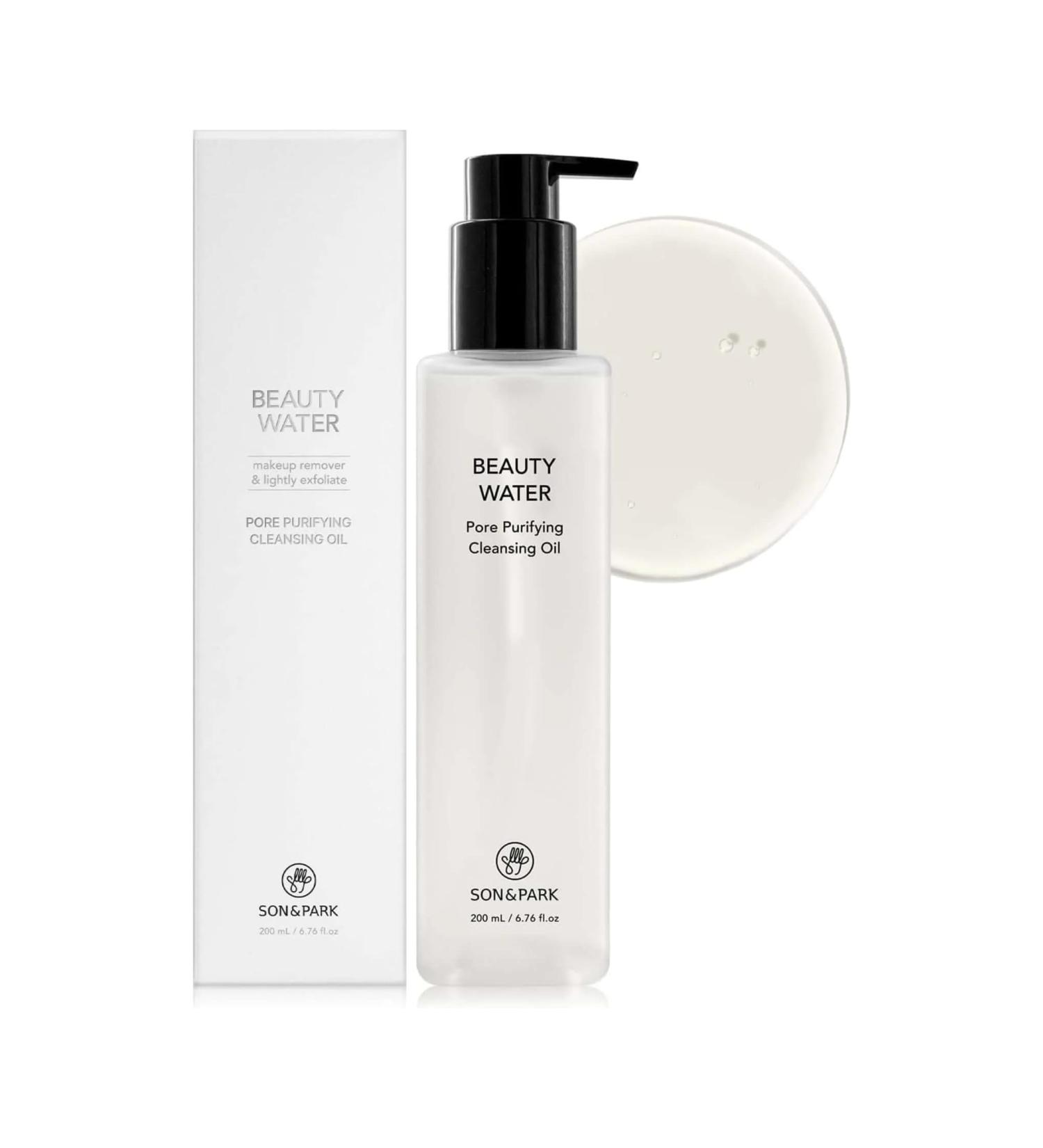 SON&PARK Cleansing Oil - Pore Purifying Facial Cleanser Blackhead Removal with Jojoba & Tea Tree Oil 6.76 fl oz - Made in USA - Buy Online on GoSupps.com