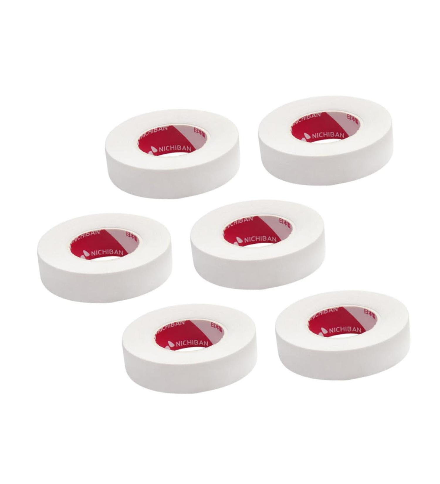 DOITOOL 6rolls Eyelash Tape Lash Extension Tape Lash Pads for Lash Extensions Make up Accessories Makeup Supplies Eyelash Beauty Tools Lifting Belt Miss Polyolefin Film White With Hole - Buy Online on GoSupps.com