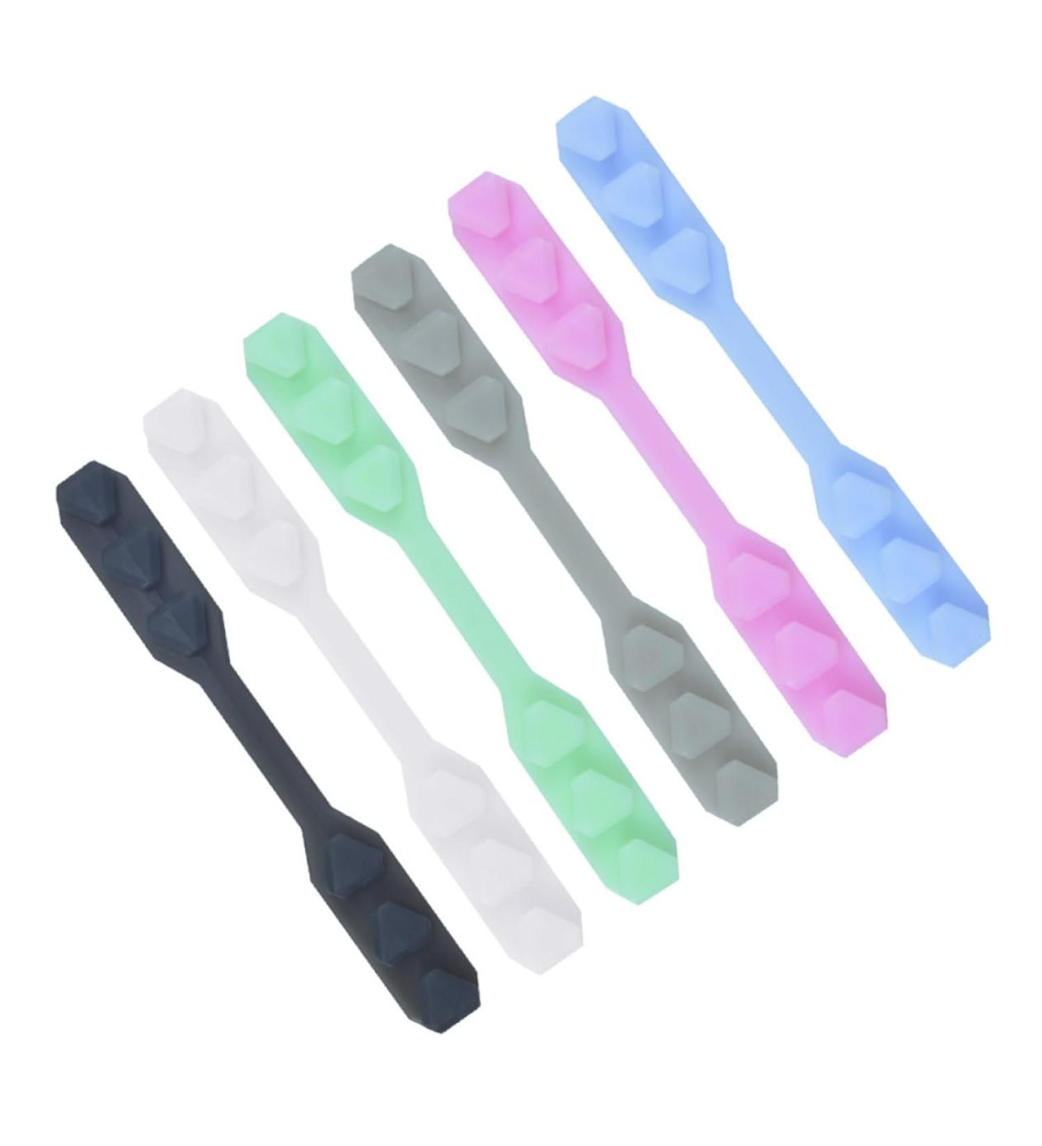 COLLBATH 6pcs Mask Ear Rope Buckle | Adjustable Mask Strap Accessories for Comfort & Fit - Buy Online on GoSupps.com
