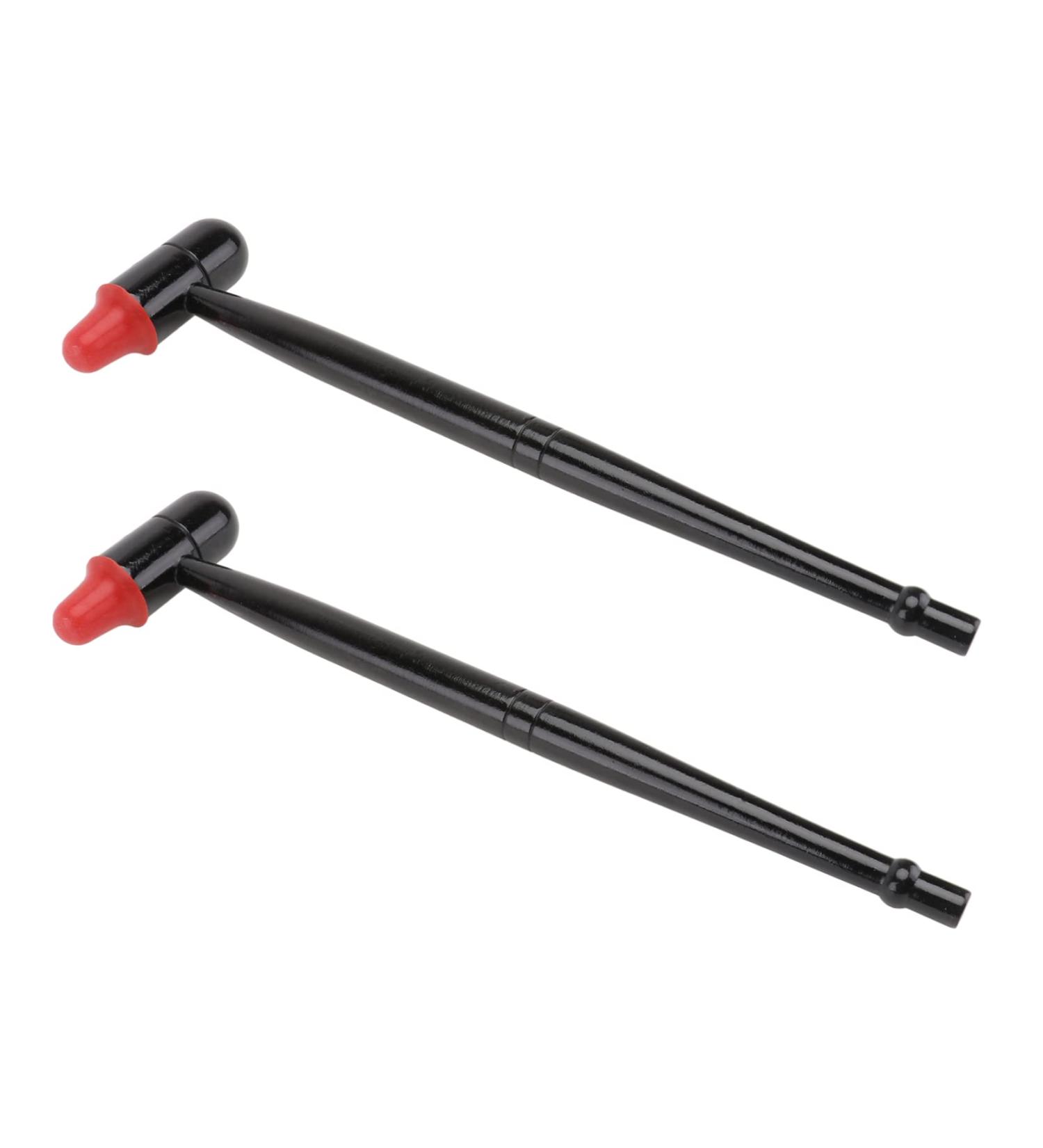 Healeved 2-in-1 Massage Hammer & Hand Stick - Silicone Trigger Point Back & Neck Massage Device - Solid Wood Handle for Effective Self-Massage - Buy Online on GoSupps.com