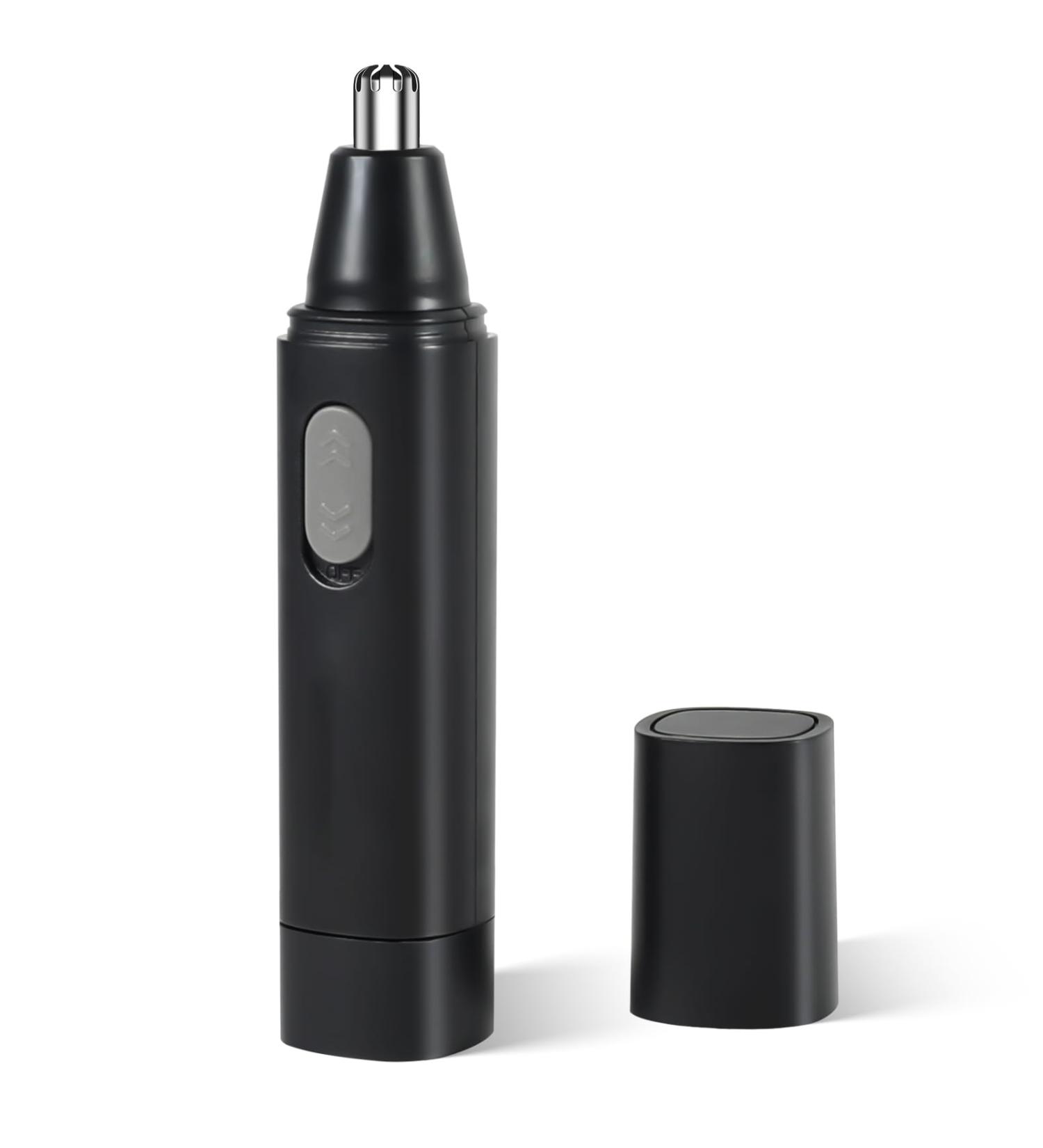 Buy Professional Nose and Ear Hair Trimmer for Men - Easy to Clean Black | International Shipping Available - Buy Online on GoSupps.com