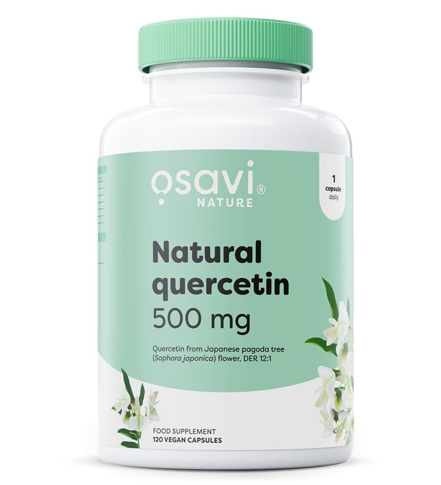 Osavi Natural Quercetin 500mg - 120 vegan caps - Buy Online on GoSupps.com