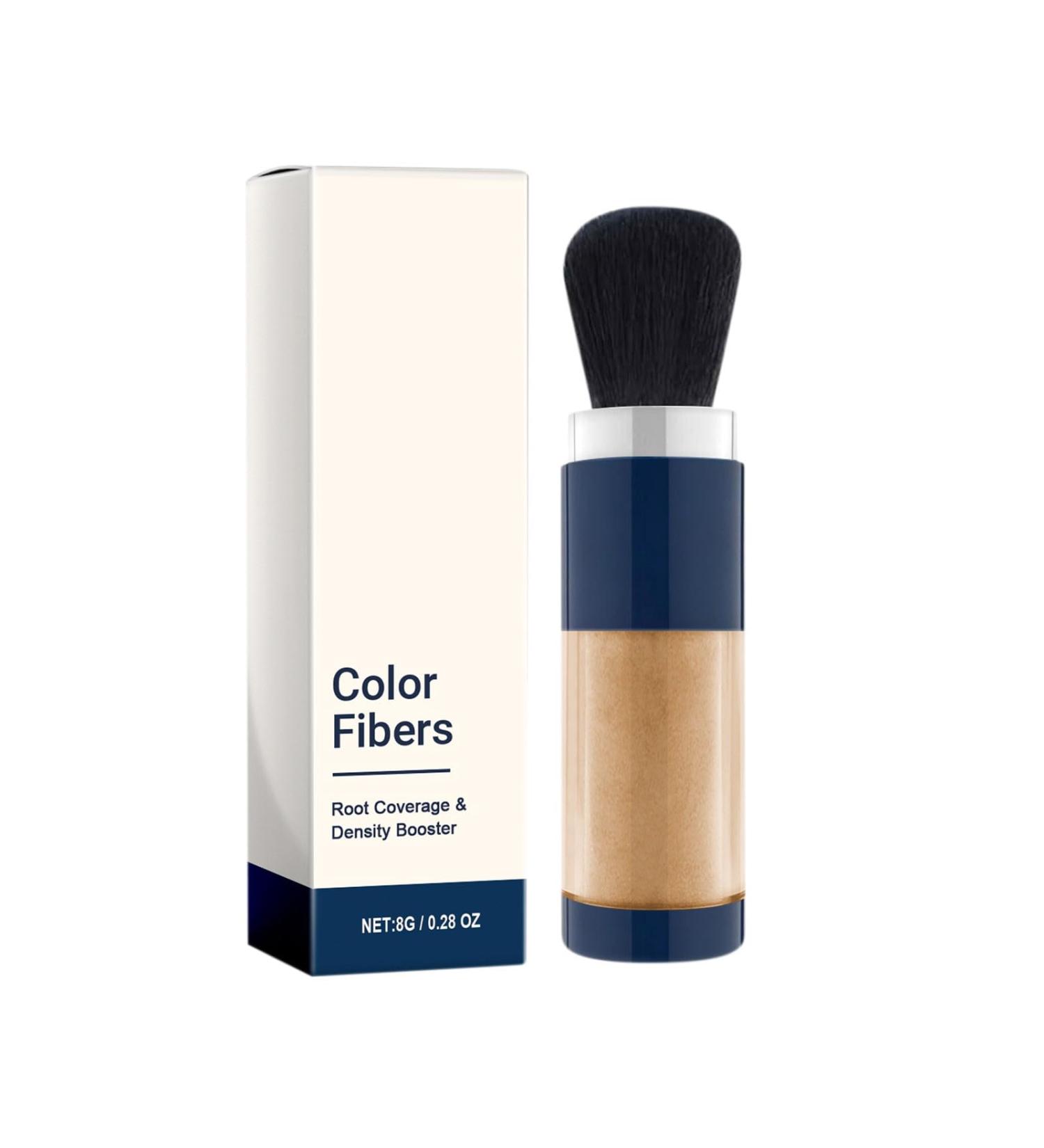 Supersize Color Fibers With Refill Set Colored Hair Thickener True Hair Supersize Color Fibers Temporary Hair Color for Root Touchup with Hair Thickening Fibers Hair Fiber Powder (Brown) - Buy Online on GoSupps.com