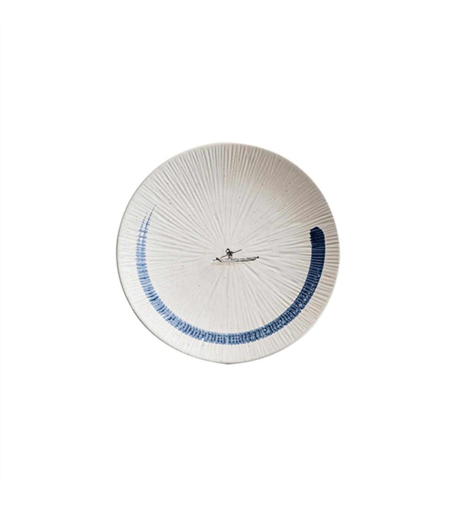 Dinnerware Dishes Plates Ceramic Steak Plate Fruit Plate Dim Sum Plate Dinner Plate Western Tableware Plates for Home Kitchen Hotel Party Dinner Restaurant Family Party Plates (Size : 20.5cm) - Buy Online on GoSupps.com