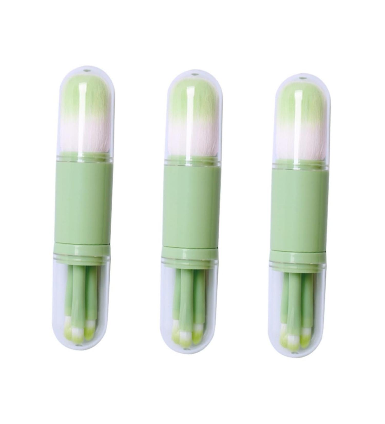 FOMIYES 3 Sets Telescopic Makeup Brush Tools Makeup Cosmetic Brush Dual Headed Cosmetics Brush Makeup Loose Powder Brush Portable Makeup Brush Double Brush Girl Artificial Fiber - Buy Online on GoSupps.com