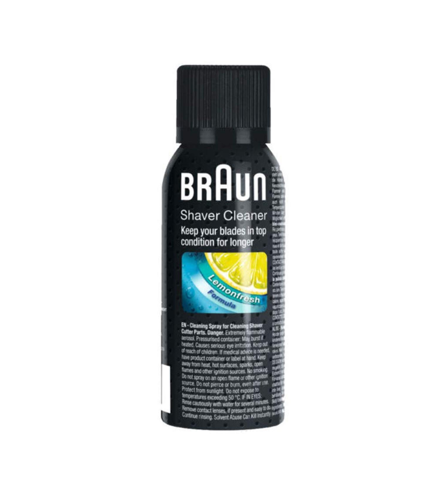 Braun 5002724 Shaver Cleaner Spray - 100ml - Buy Online on GoSupps.com