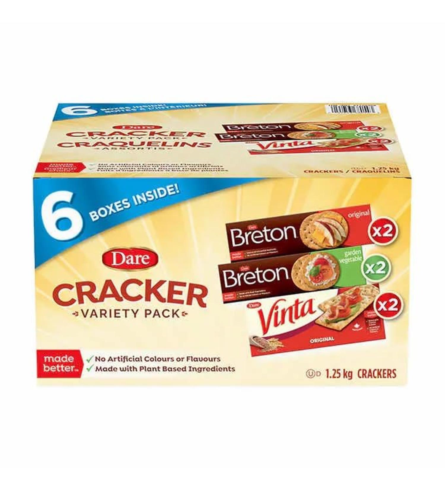 DARE VARIETY CRACKERS 1.25KG - Buy Online on GoSupps.com