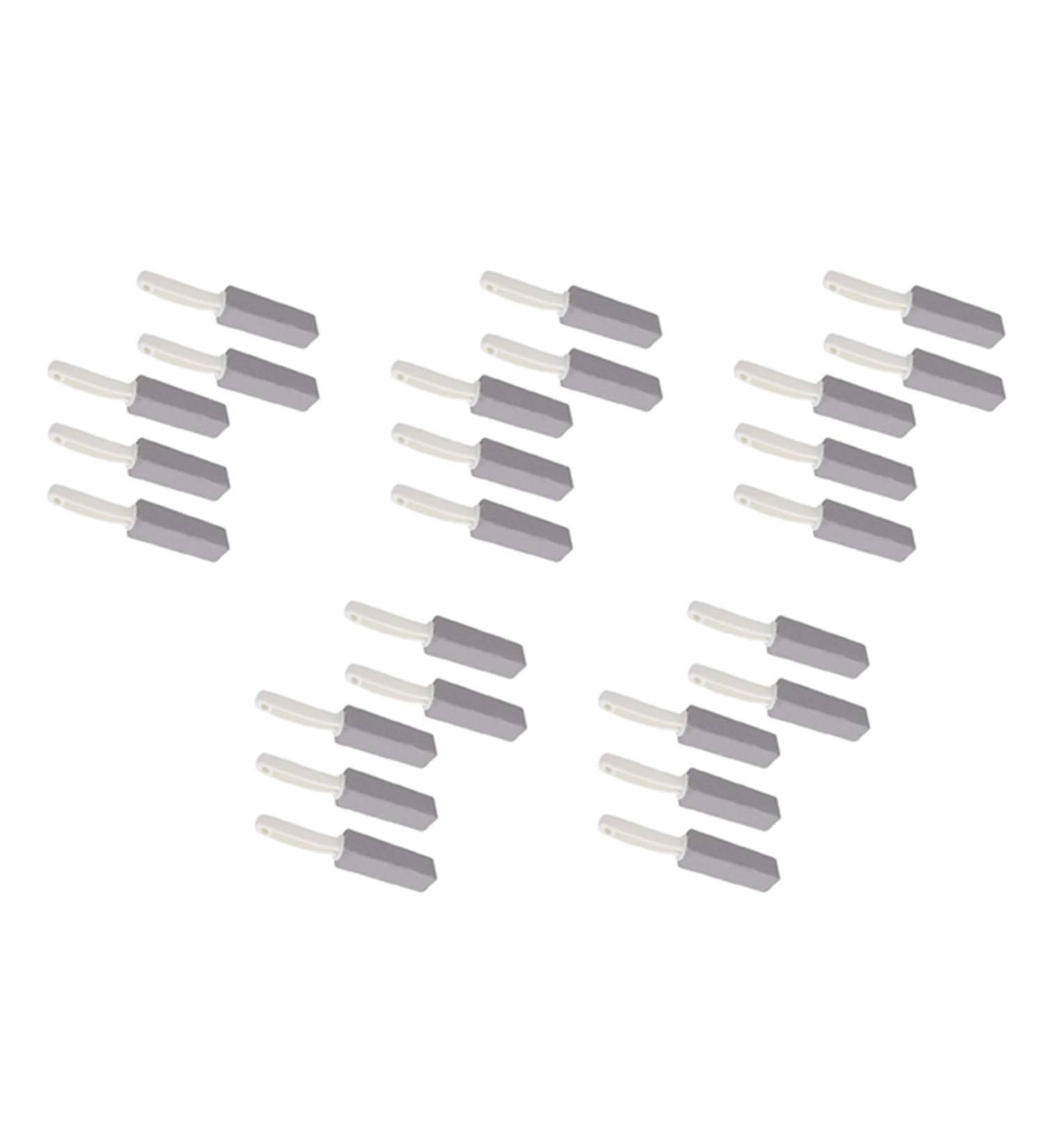 Pteanecay 25Pcs Pumice Cleaning Stone with Handle Toilet Bowl Cleaning Brush Cleaner Hard Water Ring Remover - Buy Online on GoSupps.com