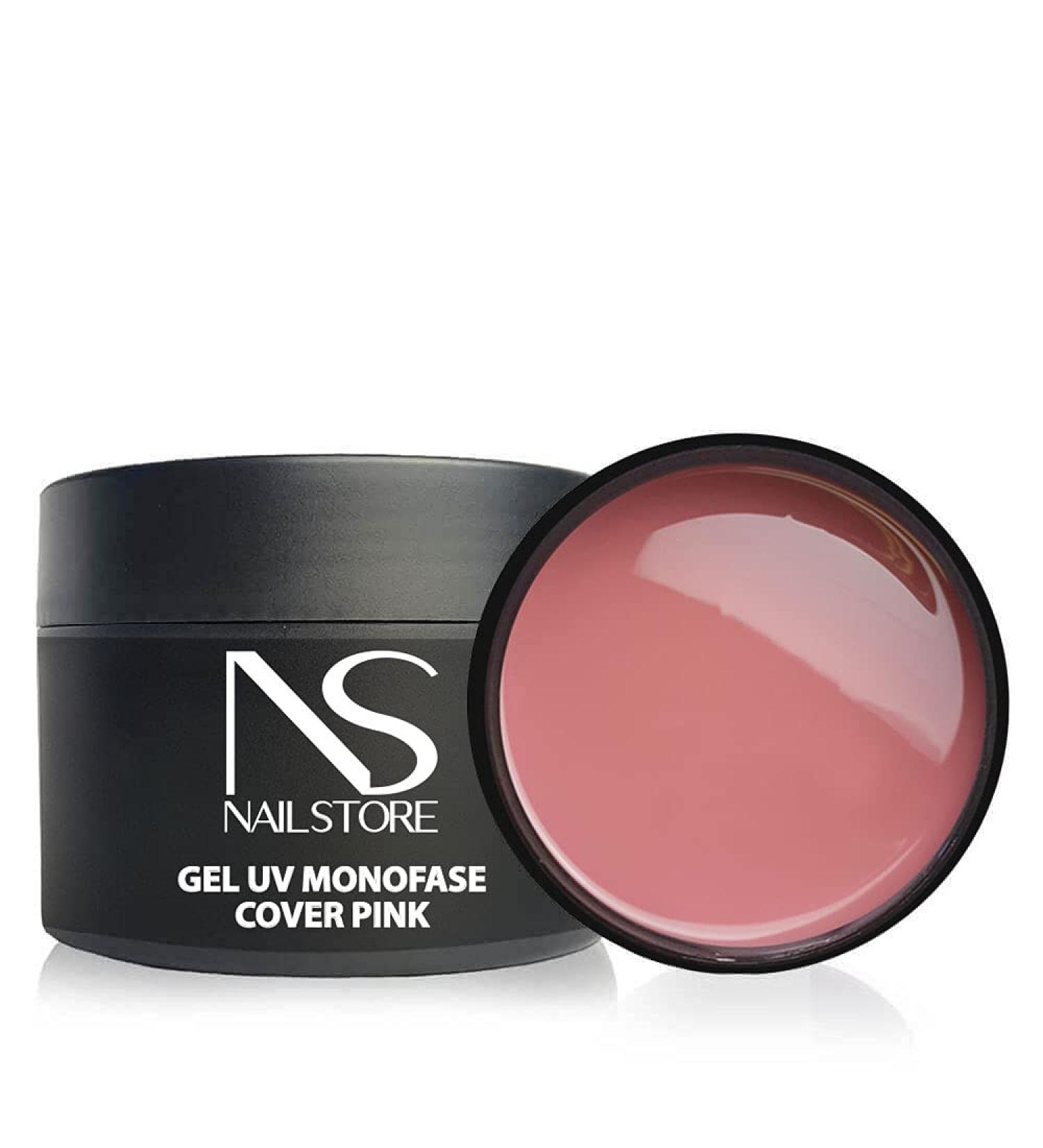  Nail Store NAILSTORE - Monophasic UV/LED Builder Gel Cover Pink - Medium Density - Self-Leveling - Camouflage - Easy to File - Suitable for Refilling and Stretching with a Card - Buy Online on GoSupps.com