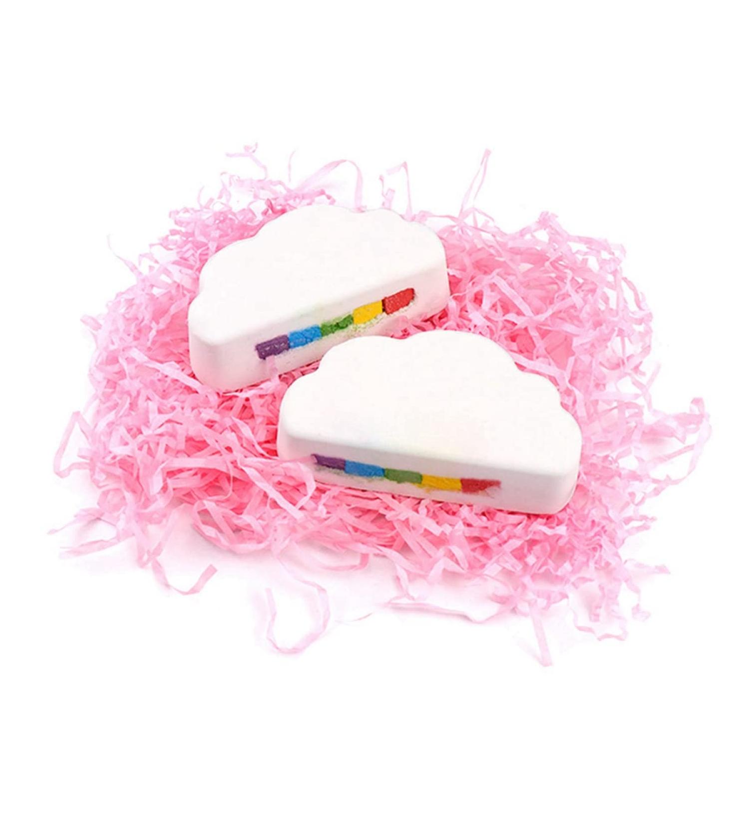 Handmade Rainbow Bathroom Bombs Set for Women & Men | Moisturizing Aromatherapy Bath Balls | Wdhomlt - Buy Online on GoSupps.com