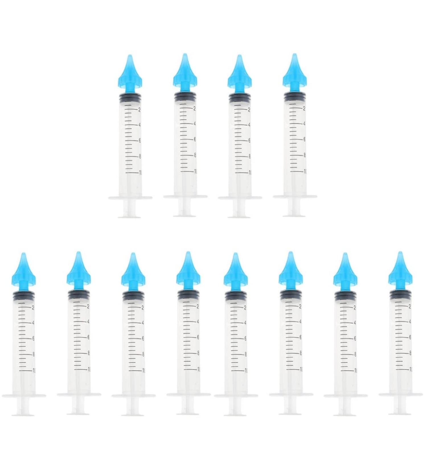 12 Pcs Ear Wax Removal Syringe Kit | Ear Irrigation, Cleaning & Bulb Syringe Set - Buy Online on GoSupps.com
