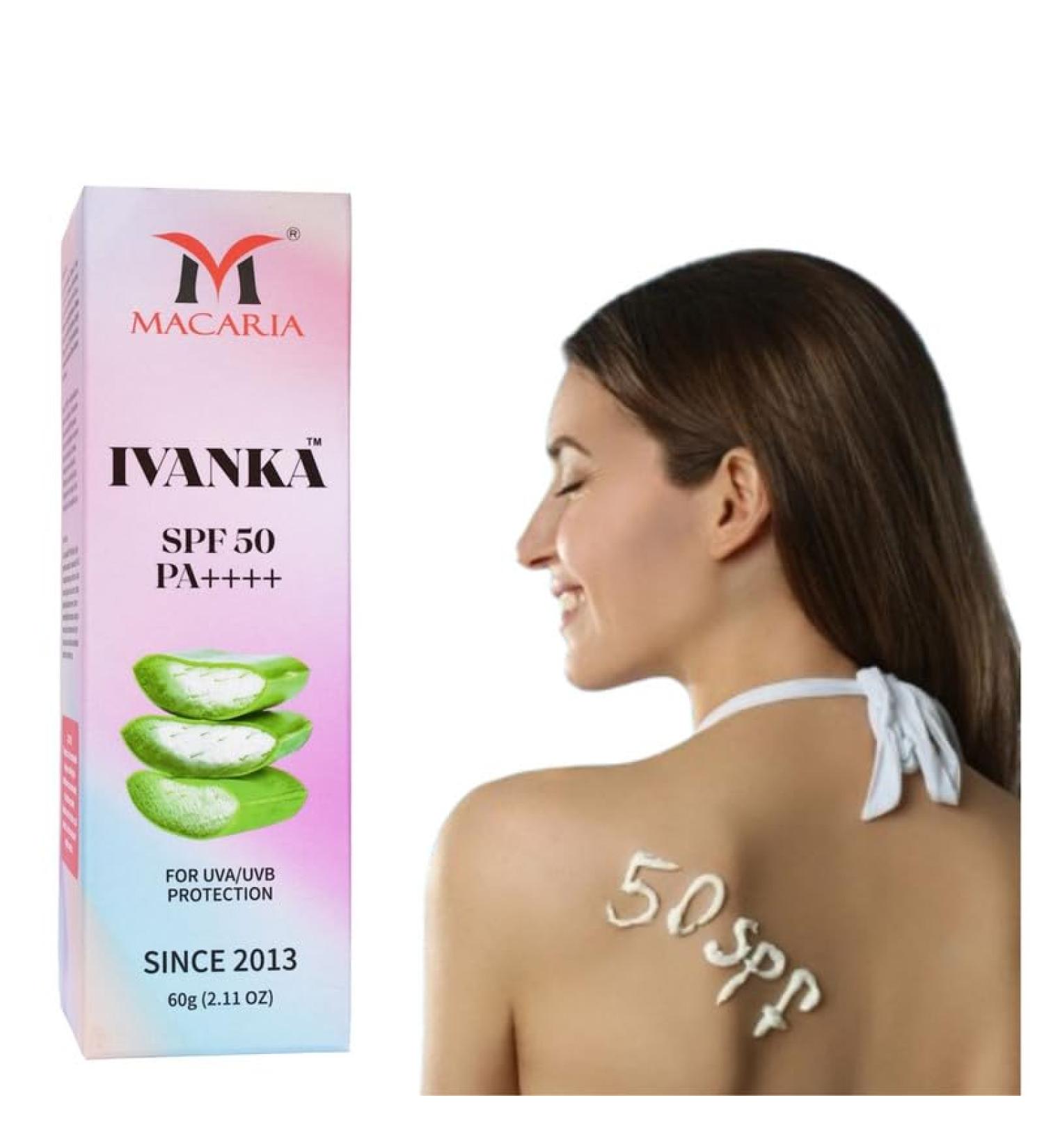 Macaria Cosmetics Ivanka SPF 50 Cream for Brightening skin for women - Buy Online on GoSupps.com