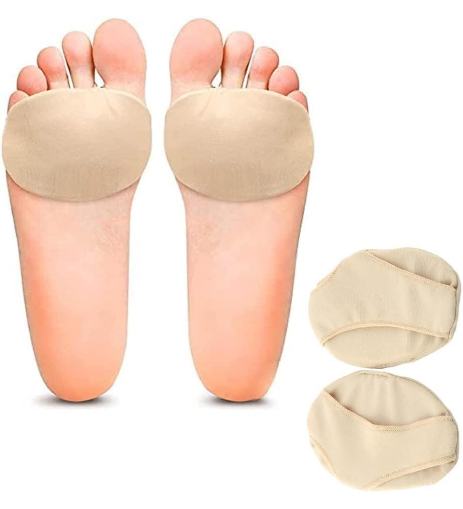 DEWIN Foot Gel Pad - Metatarsal Forefoot Cushion & Support - Soft Gel Pillow Insoles for Comfort - 1 Pair - Buy Online on GoSupps.com