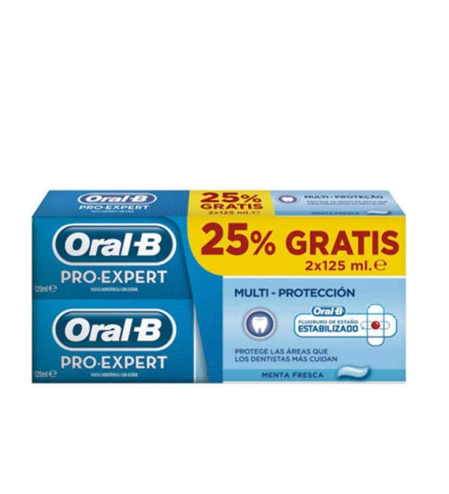 ORAL B PRO EXPERT MULTIPRO Paste 2 x 125 ml
