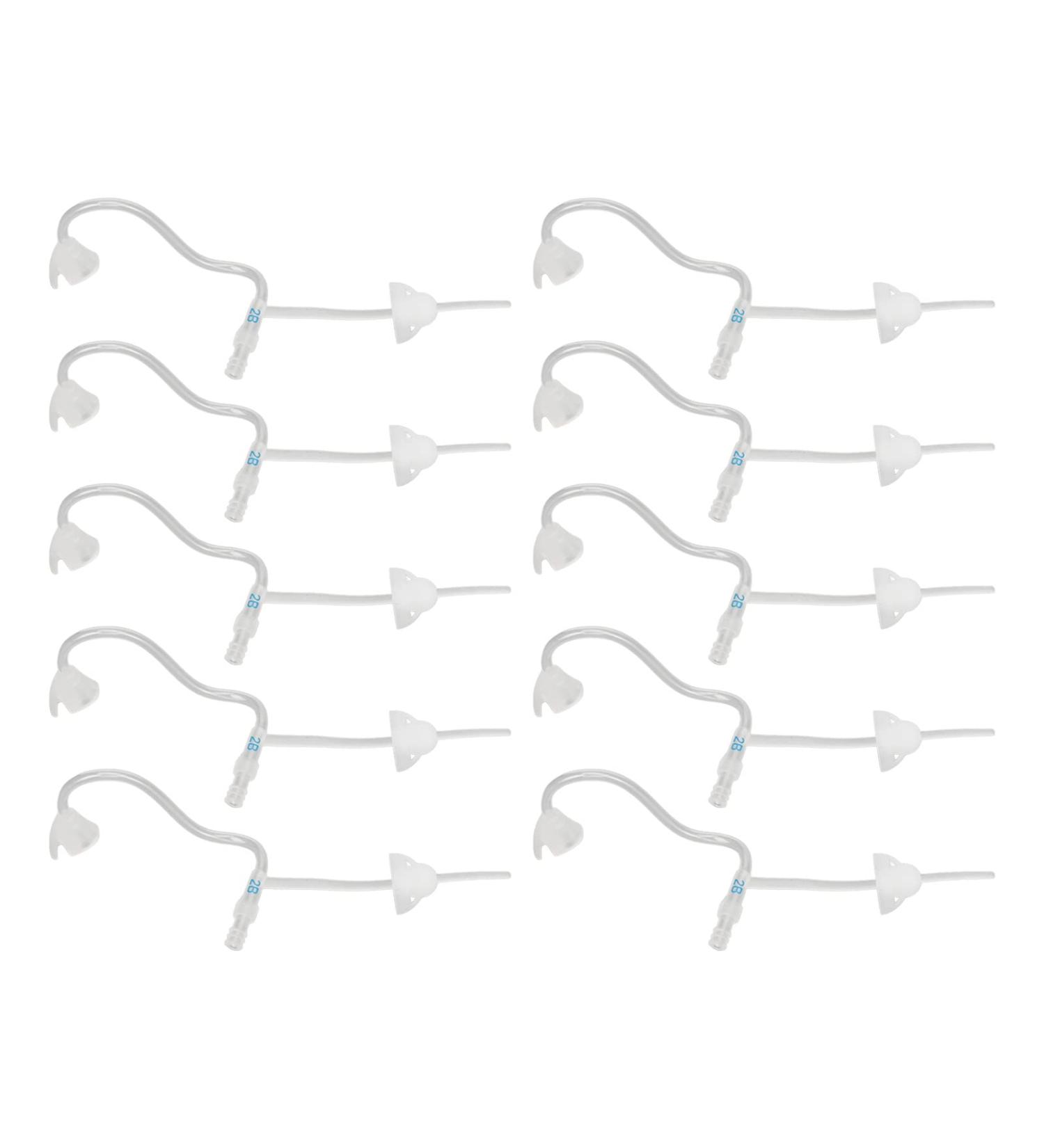 Buy Ohrkass Hearing Aid Hoses - 10pcs Sound Amplifier Tubes for Noise Reduction | Flexible Earplugs Replacement Accessories (Left Ear 2BL) - Buy Online on GoSupps.com