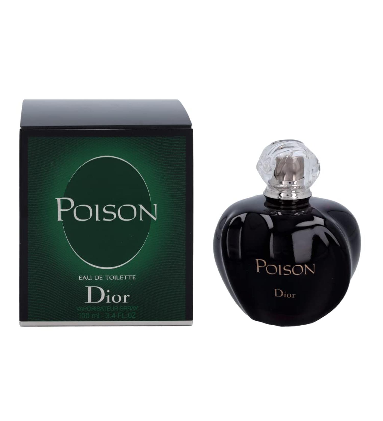 Christian Dior Poison Eau De Toilette Spray for Women 3.4 Ounce 3.4 Fl Oz (Pack of 1) - Buy Online on GoSupps.com