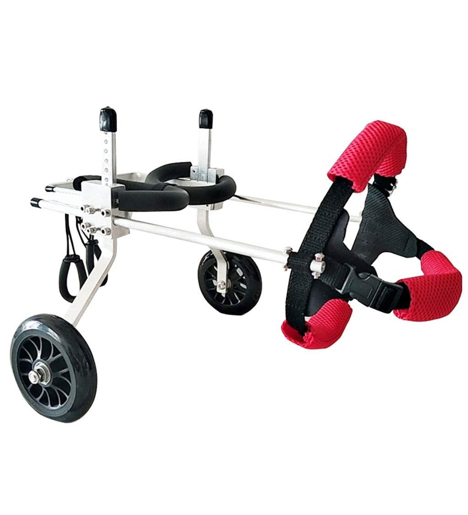 Dog Wheelchair for Back Legs 5 Types Cart Pet Wheelchair for Handicapped Hind Legs Small Dog Cat/Doggie/Puppy Walk Stainless Steel XXS-M (Size : XS) X-Small - Buy Online on GoSupps.com