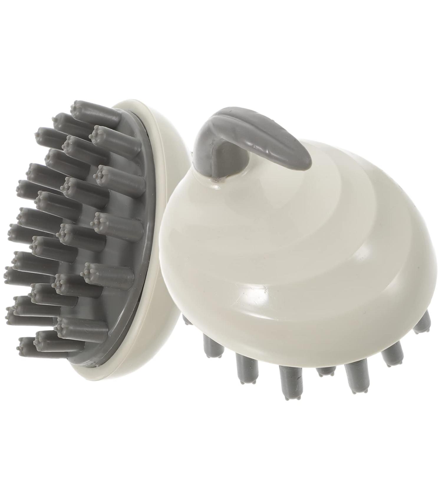 FRCOLOR 2Pcs Shampoo Brush Shampoo Children Head Massage Brush Shampoo Brush For Scalp Massage Scalp Brush Hair Scrubber Bath Scrubber Tpe Take A Bath Bath Brush Baby - Buy Online on GoSupps.com