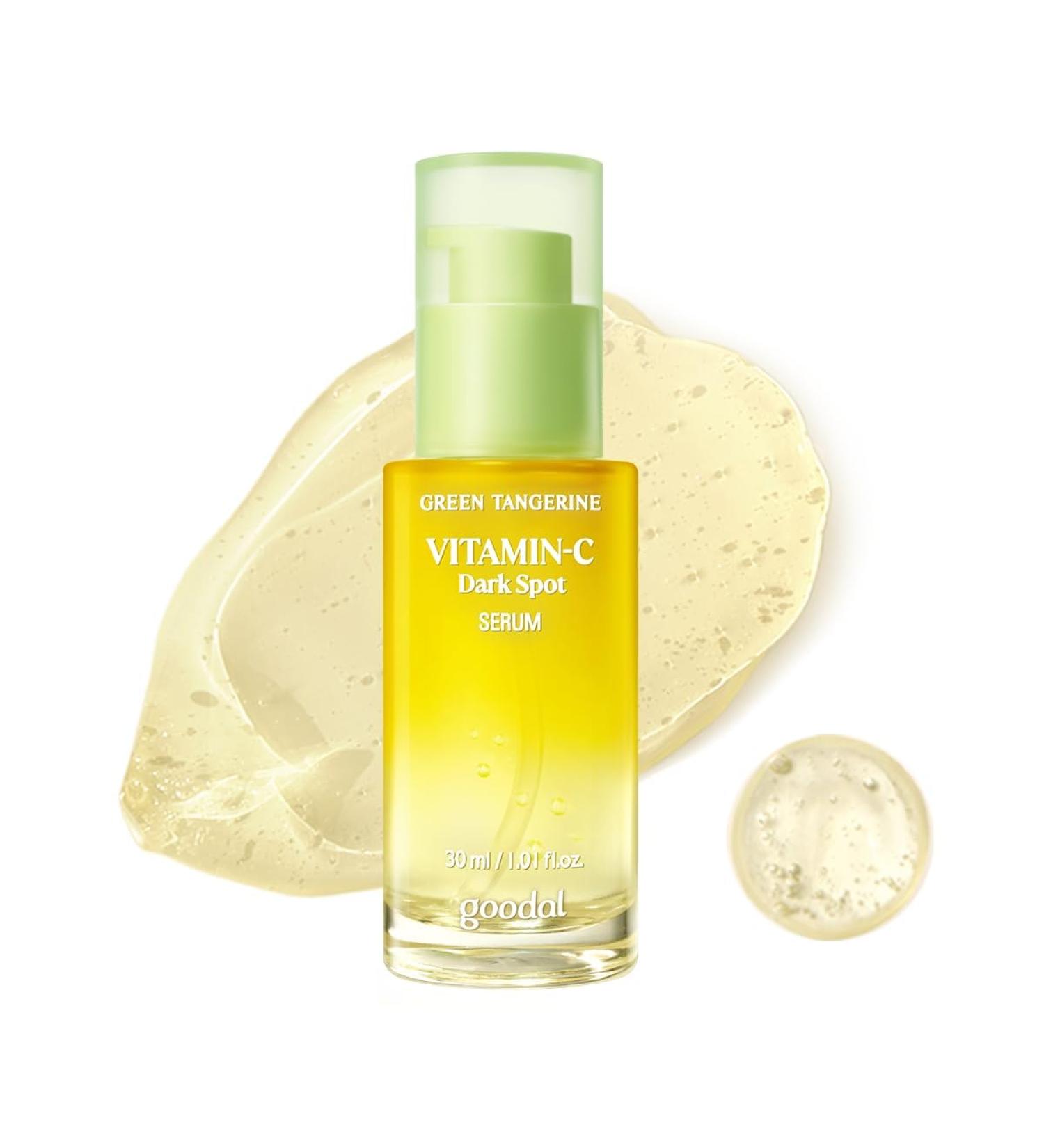 GOODAL Green Tangerine Vitamin C Serum Korean Skin Care - 1.02 fl oz Green Tangerine Vitamin C Advanced Version - 1.02 Fl Oz (Pack of 1) - Buy Online on GoSupps.com